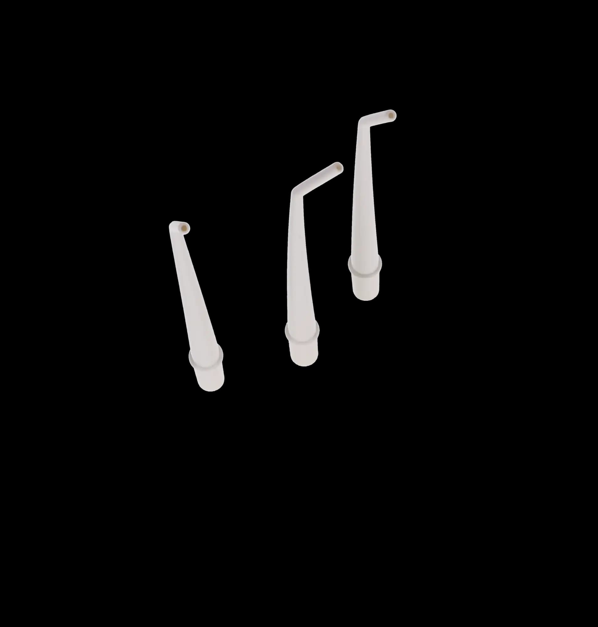 Crosstex Surgical Aspirator Tips, White, Standard, 1/8" (0.32 cm), 30° Angle, 25/Bag, ZSAWH thumbnail 6