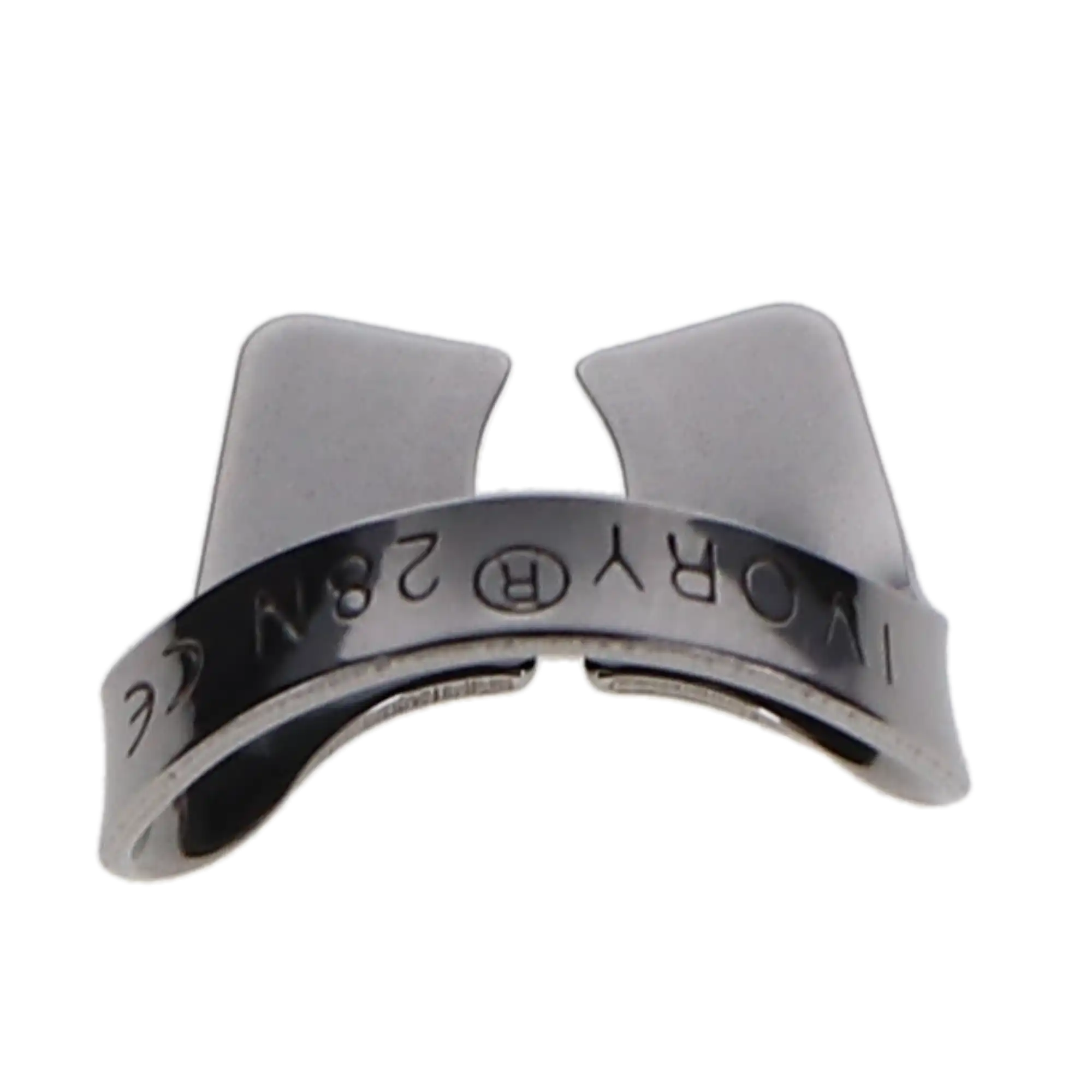 Ivory Rubber Dam Clamp, Wingless, #28N, General Purpose Lower Molar, Stainless Steel, 50057732 thumbnail 4