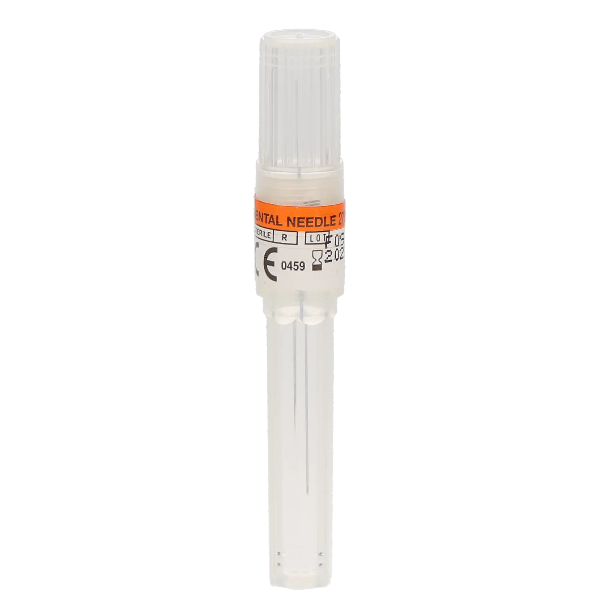 Septoject Evolution Dental Infiltration Needles, 27 Gauge, Short, 25 mm, Orange, 100/Box, 01N1600 thumbnail 3