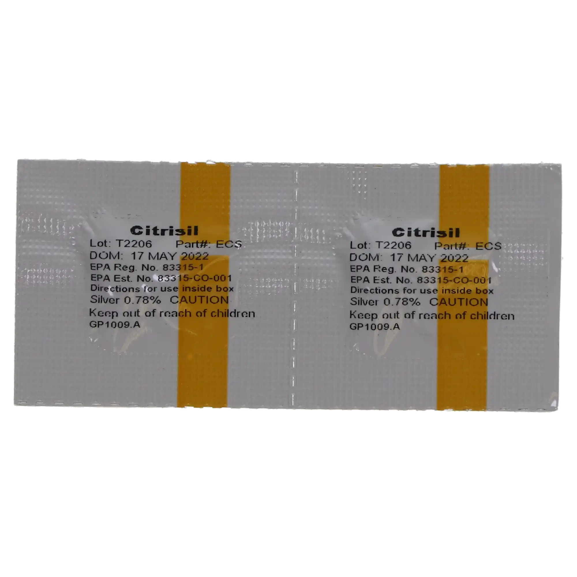 CitriSil White Dental Waterline Treatment Tablets, 1L Bottles, 50/Pk, C50-W - Citrisil Dental Waterline Treatment Tablets - Image 1