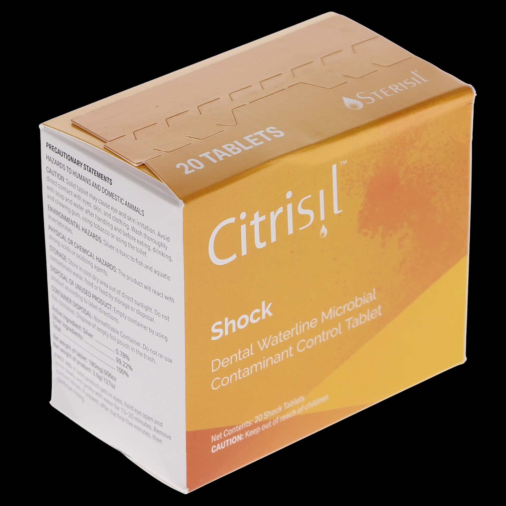 Sterisil CitriSil Dental Waterline Cleaner Shock Tablets, 20/Pk, ECS-20 thumbnail 5