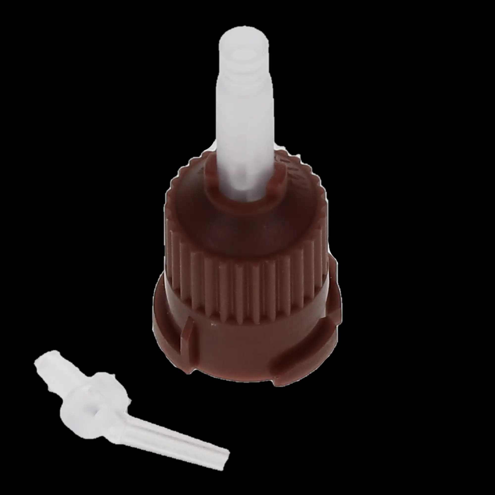 Defend T-Style Mixing Tips, Core Material, 1:1, Brown, with Standard Intra-Oral Tips, 25/Pk, VP-8165T thumbnail 2