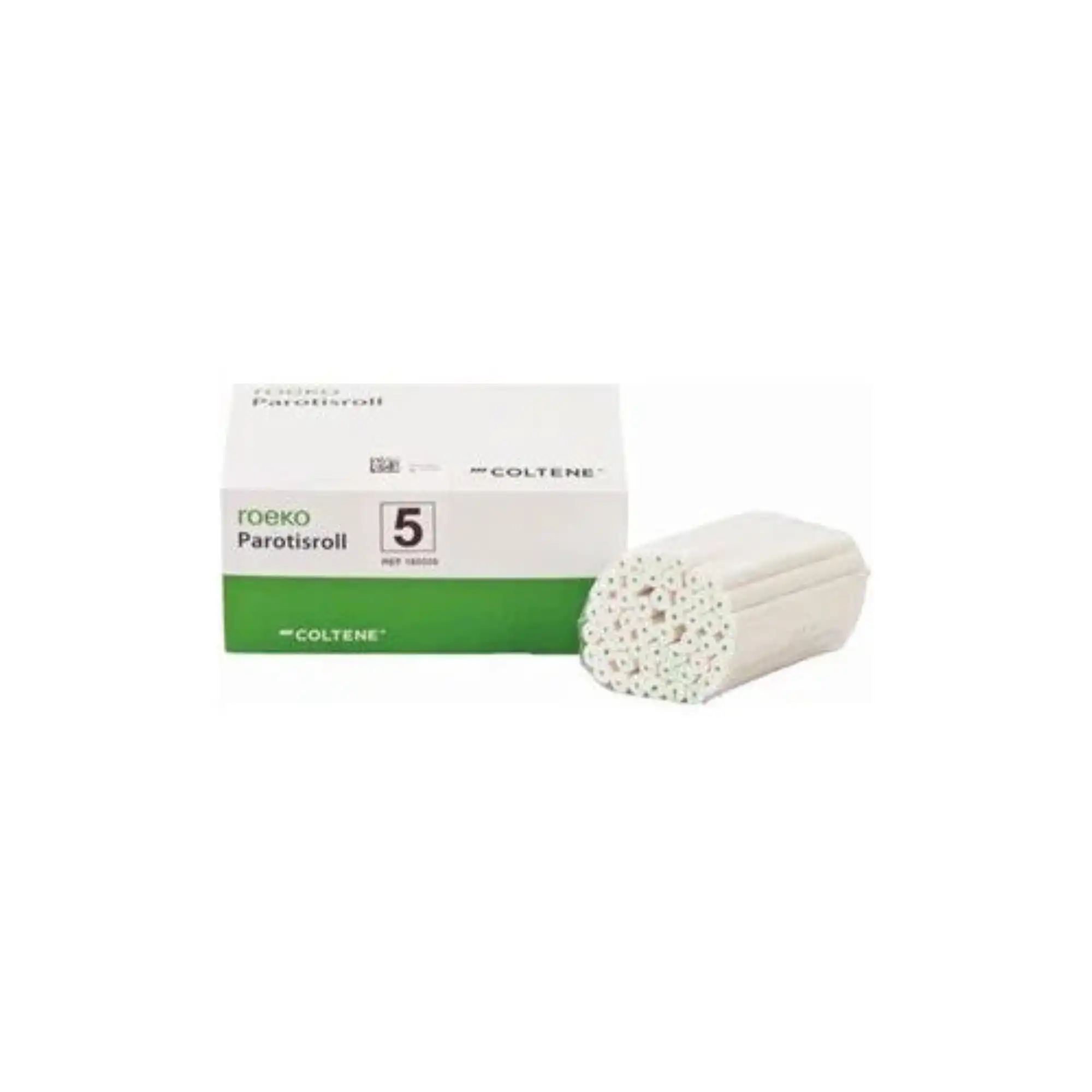 Roeko Parotisroll Cotton Rolls, #5, 8 mm x 100 mm, Non-Sterile, with Plastic Rod, 100/Pkg, 160005 thumbnail 5