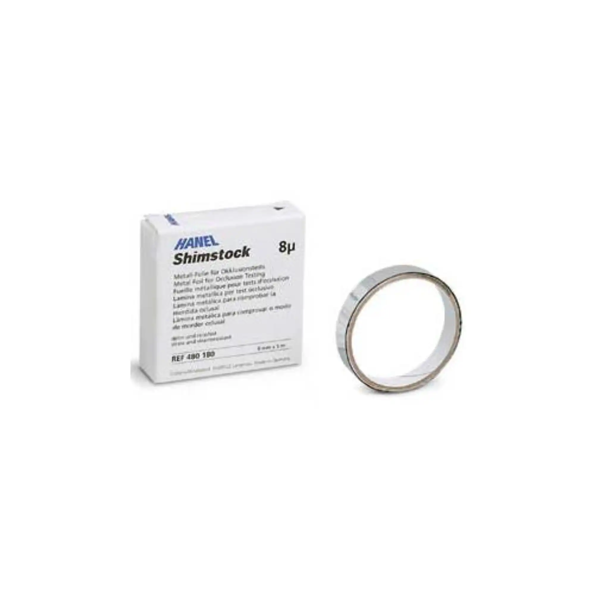 Hanel Shimstock Foil, Colorless, 8 Micron, 8 mm x 15 ft Roll, 480180 - Hanel Shimstock Foil (Colorless) - Image 1
