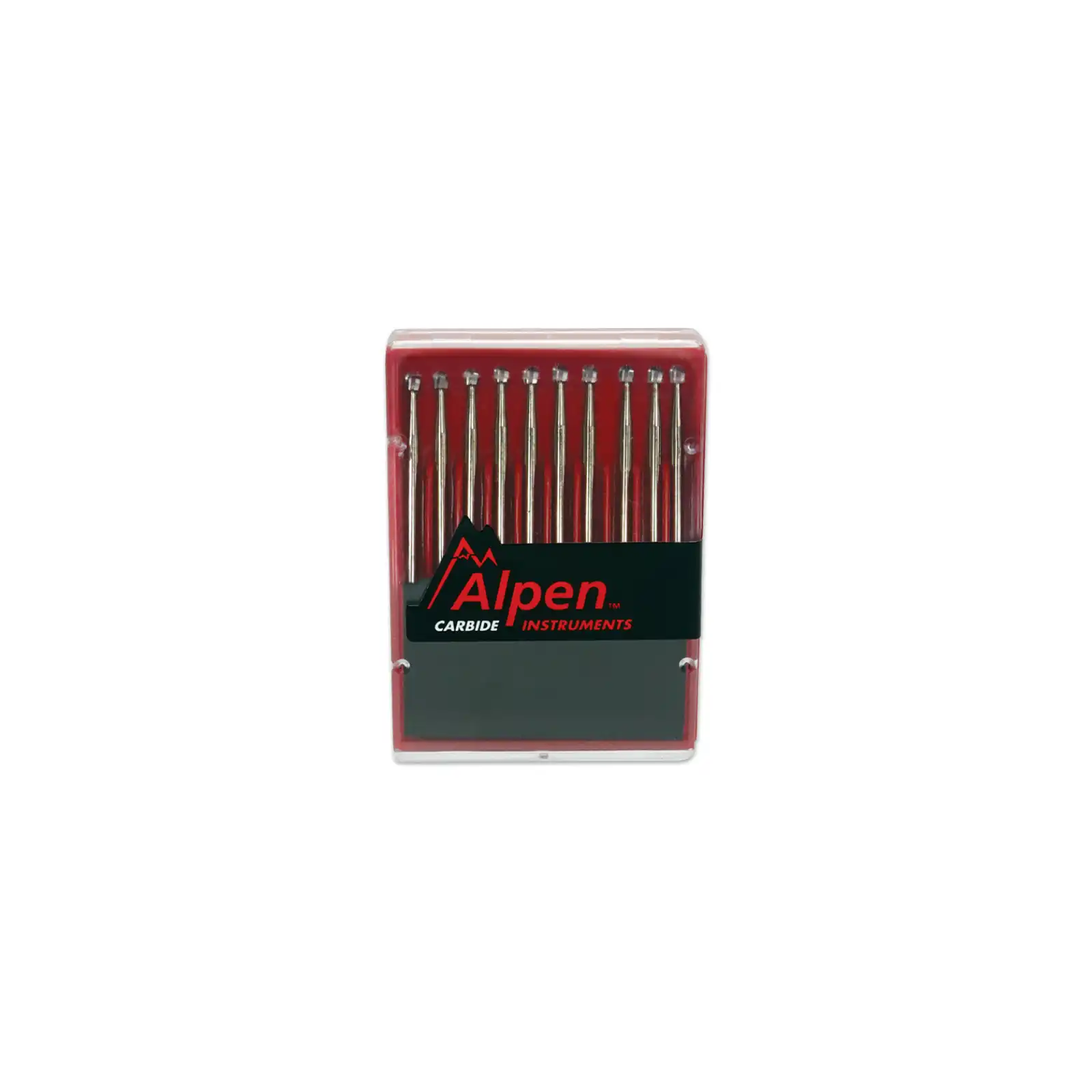 Alpen Carbide Surgical Bur, Friction Grip, Round #1/2, 0.7 mm Head Diameter, Surgical Length, 10/Pk, R5001/2 thumbnail 7