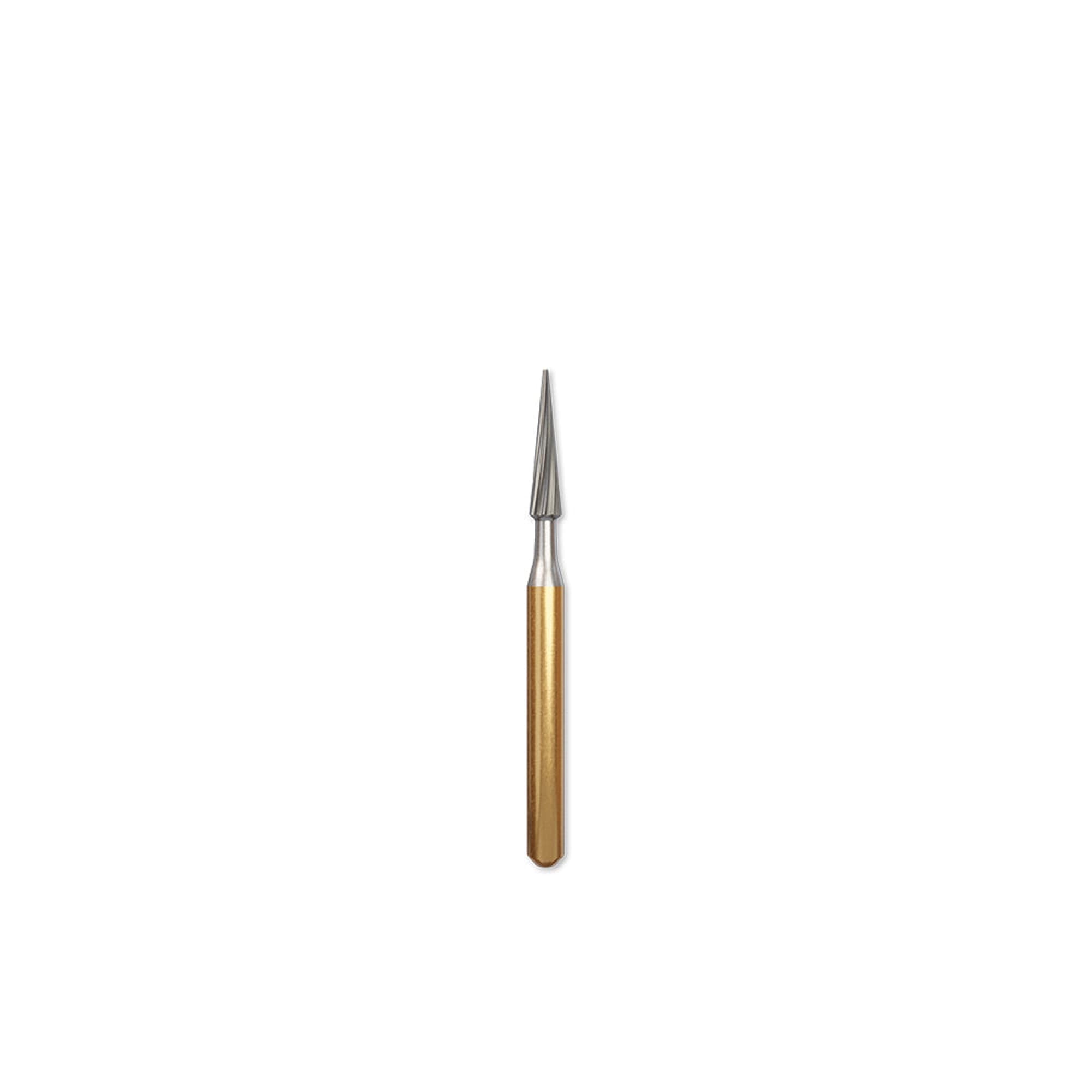 Alpen Operative T&F 12-Bladed Carbide Bur, FG, Tapered, # 7612, 1.4 mm, 5/Pk, R707612 - Alpen Operative T&F 12-Bladed Carbide Bur, FG, Tapered, # 7612, 1.4 mm, 5/Pk, R707612 - Image 1