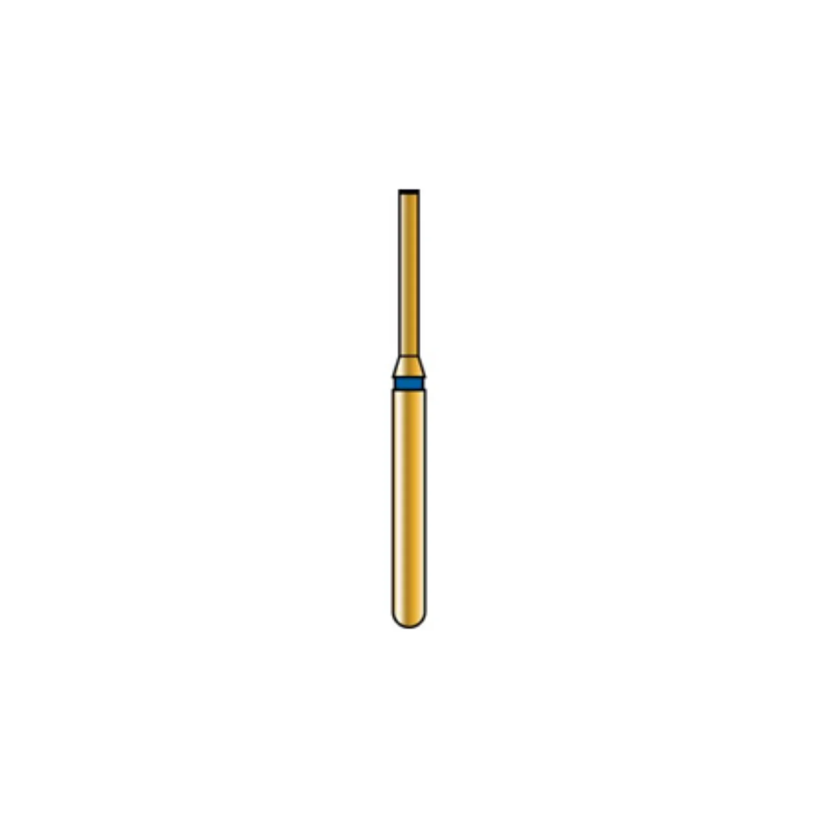 Alpen Multi-Use Diamond Bur, FG, End Cutting, #839, 1.0 mm, Fine, Red, 5/Pk, R839F010FG - Alpen Multi-Use Diamond Burs, FG, End Cutting, # 839, 1.0 mm, Fine, Red, 5/Pk, R839F010FG (Discontinued) - Image 1