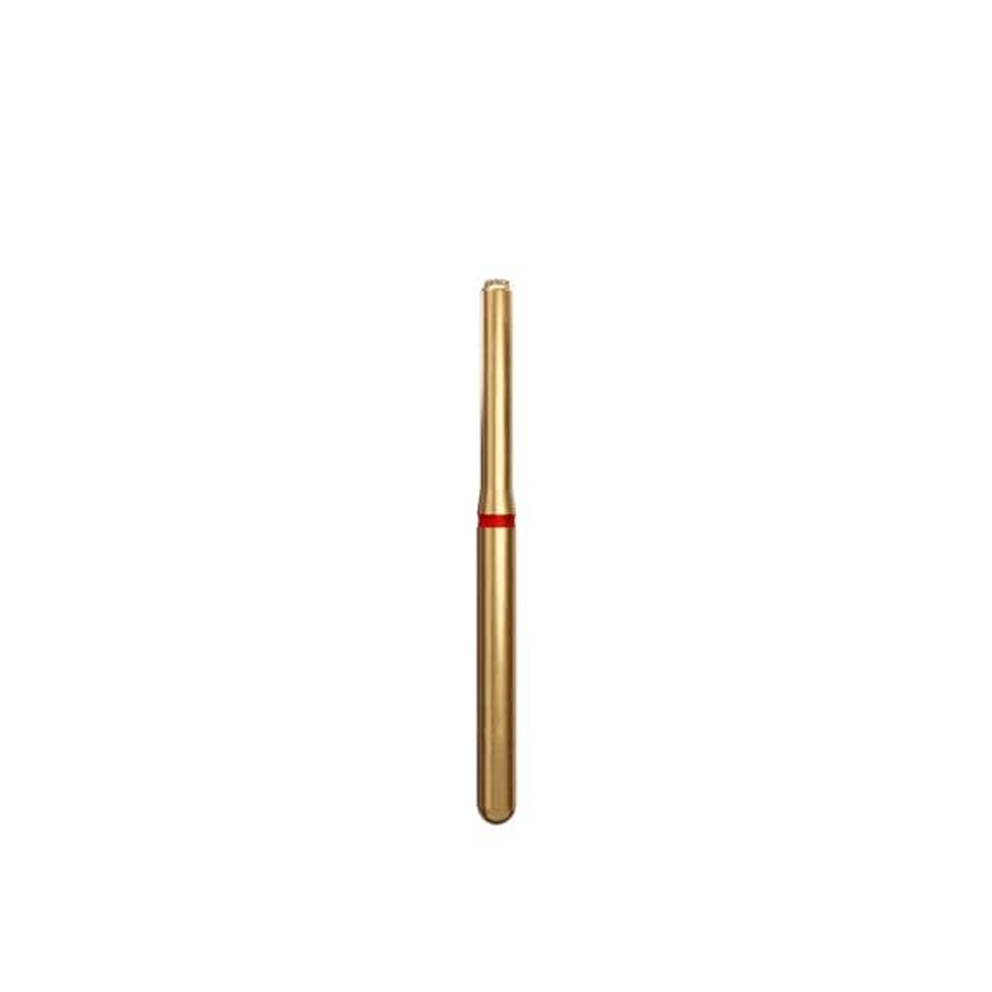 Alpen Multi-Use Diamond Bur, FG, End Cutting Cylinder, Fine, Red, # 839-012F, 1.2 mm, 5/Pk, 60032085 thumbnail 3