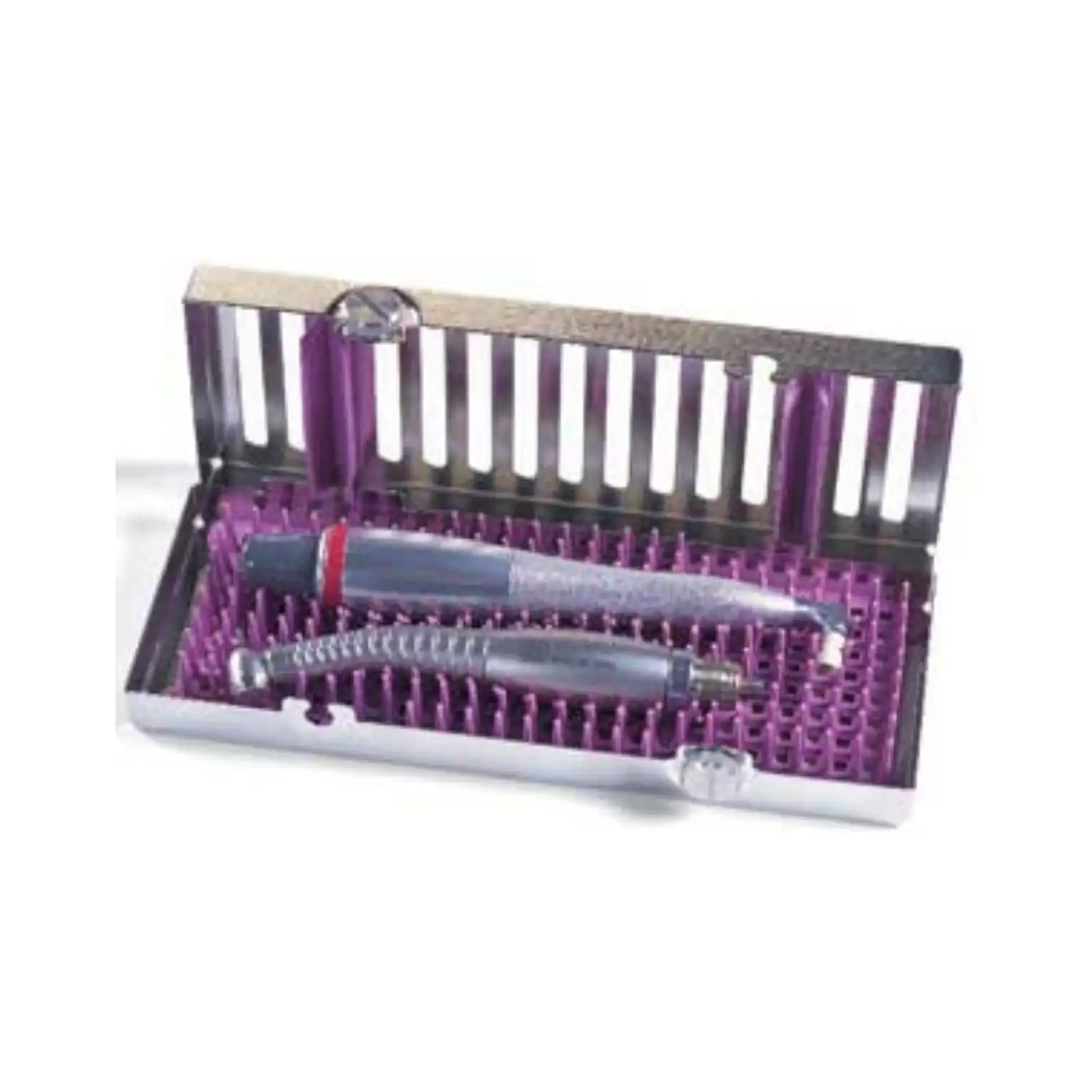 Hu-Friedy IMS Signature Series Ultrasonic Insert/Handpiece Cassette, Small, Lavender, 1.5" x 8" x 1.25", Holds 2 Inserts or 1 Handpiece, IM30HU6, 1/Pk thumbnail 2