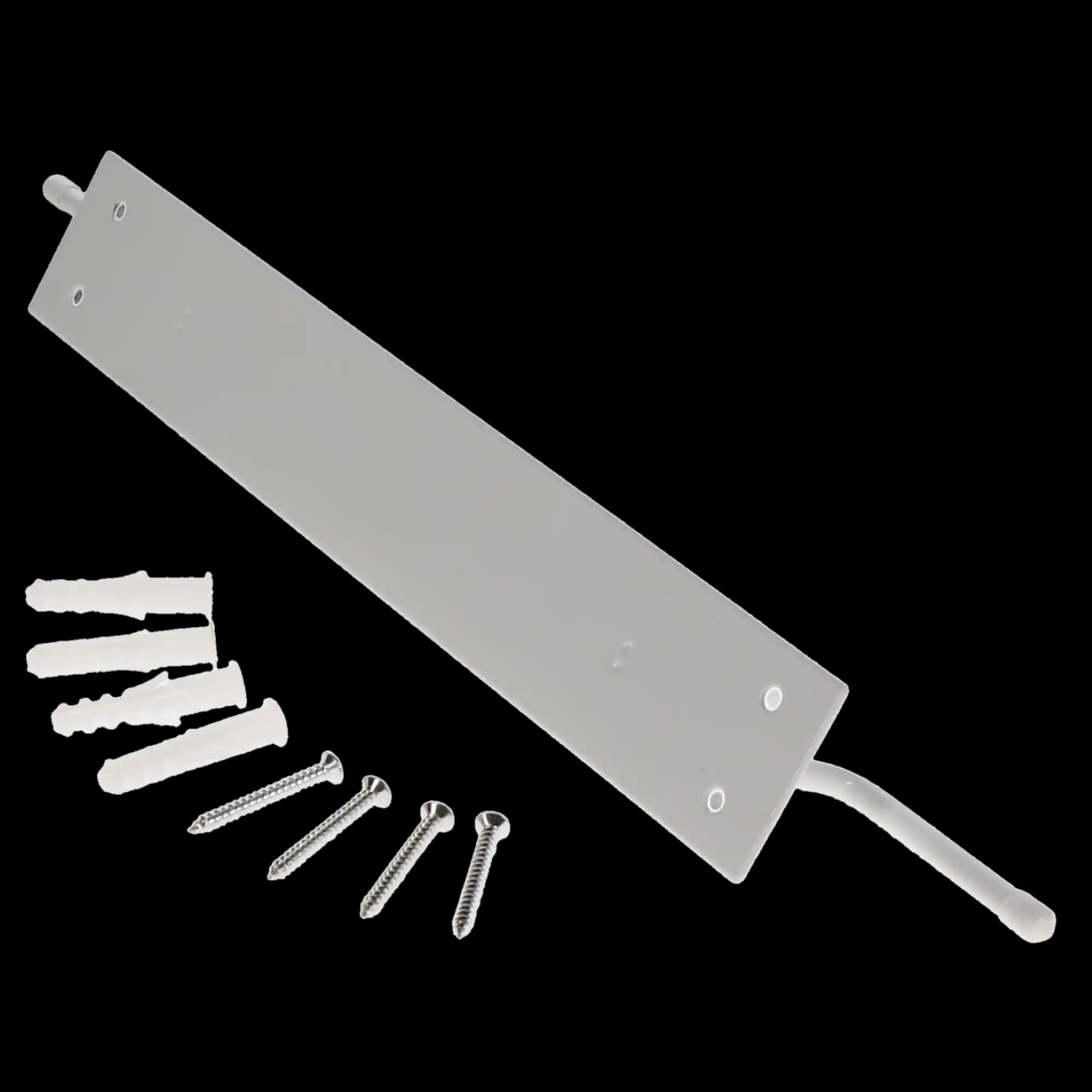 Hold-It Standard X-Ray Apron Hanger, White-Coated Steel, 15" x 2", 1/Pk, 28 thumbnail 8