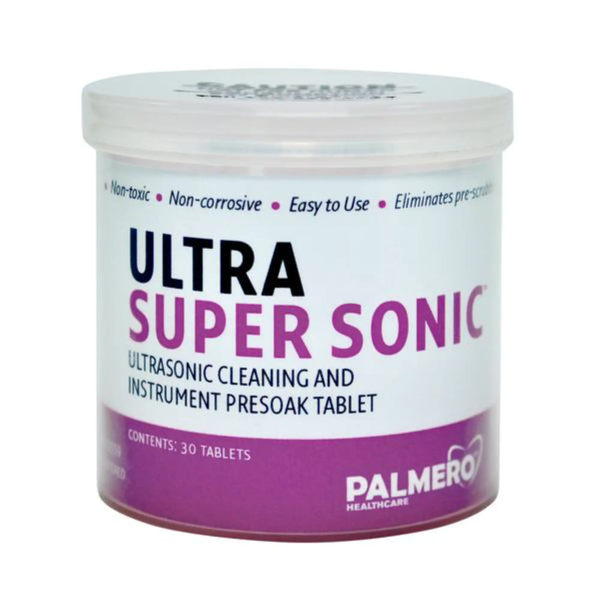 Palmero Ultra Super Sonic Ultrasonic Cleaning Tablets, 30/Jar, Blue, 3559 thumbnail 2