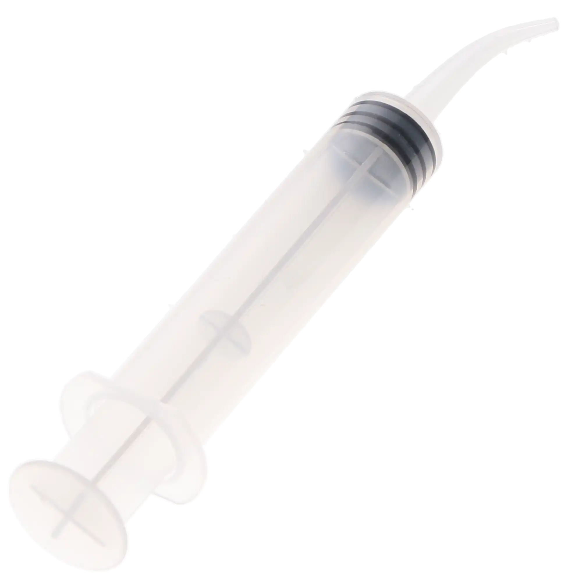 Plasdent Disposable Curved Tip Utility Syringe, No. 412, 12 cc, Plastic, Non-Sterile, 50/Pk, LL-UT thumbnail 2