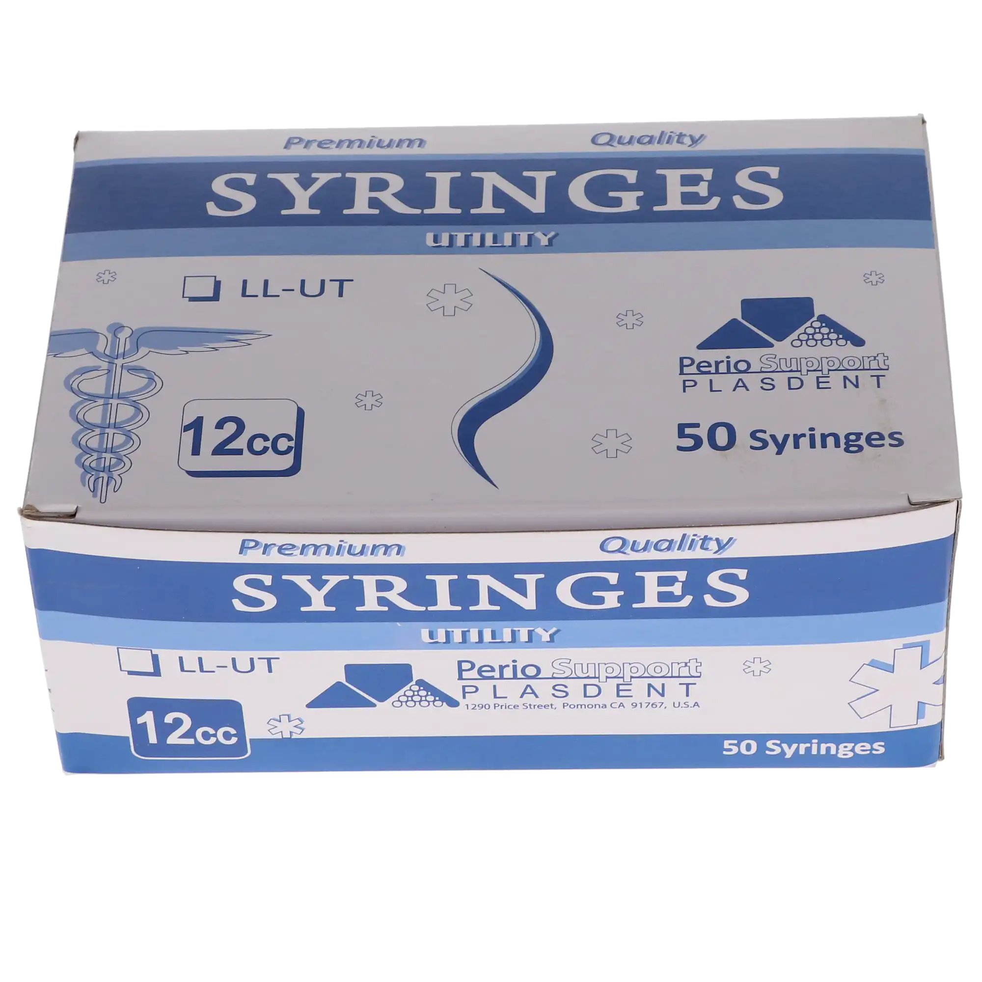 Plasdent Disposable Curved Tip Utility Syringe, No. 412, 12 cc, Plastic, Non-Sterile, 50/Pk, LL-UT thumbnail 4