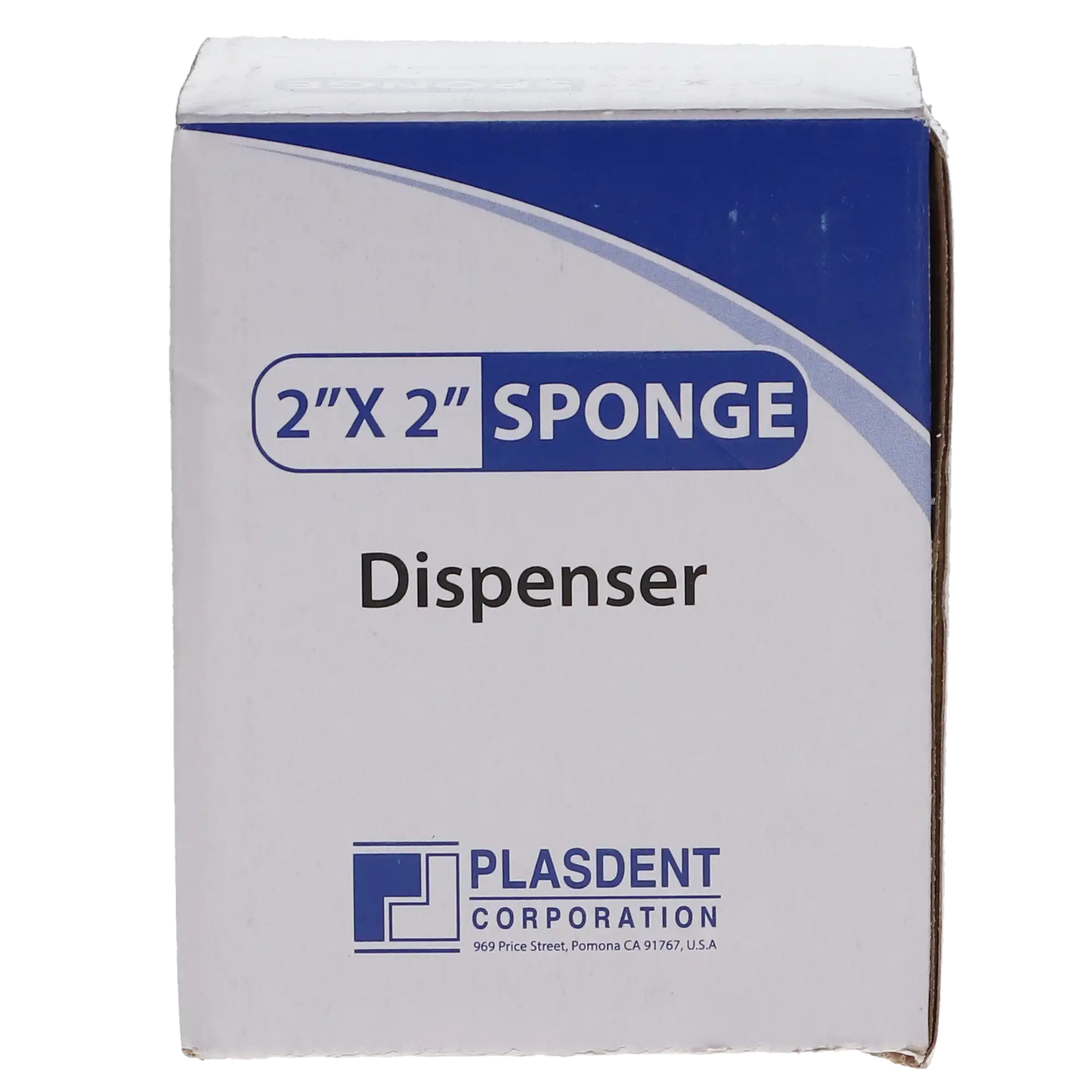 Plasdent Sponge Dispenser 2" x 2" Blue, 4002SD-2 thumbnail 4