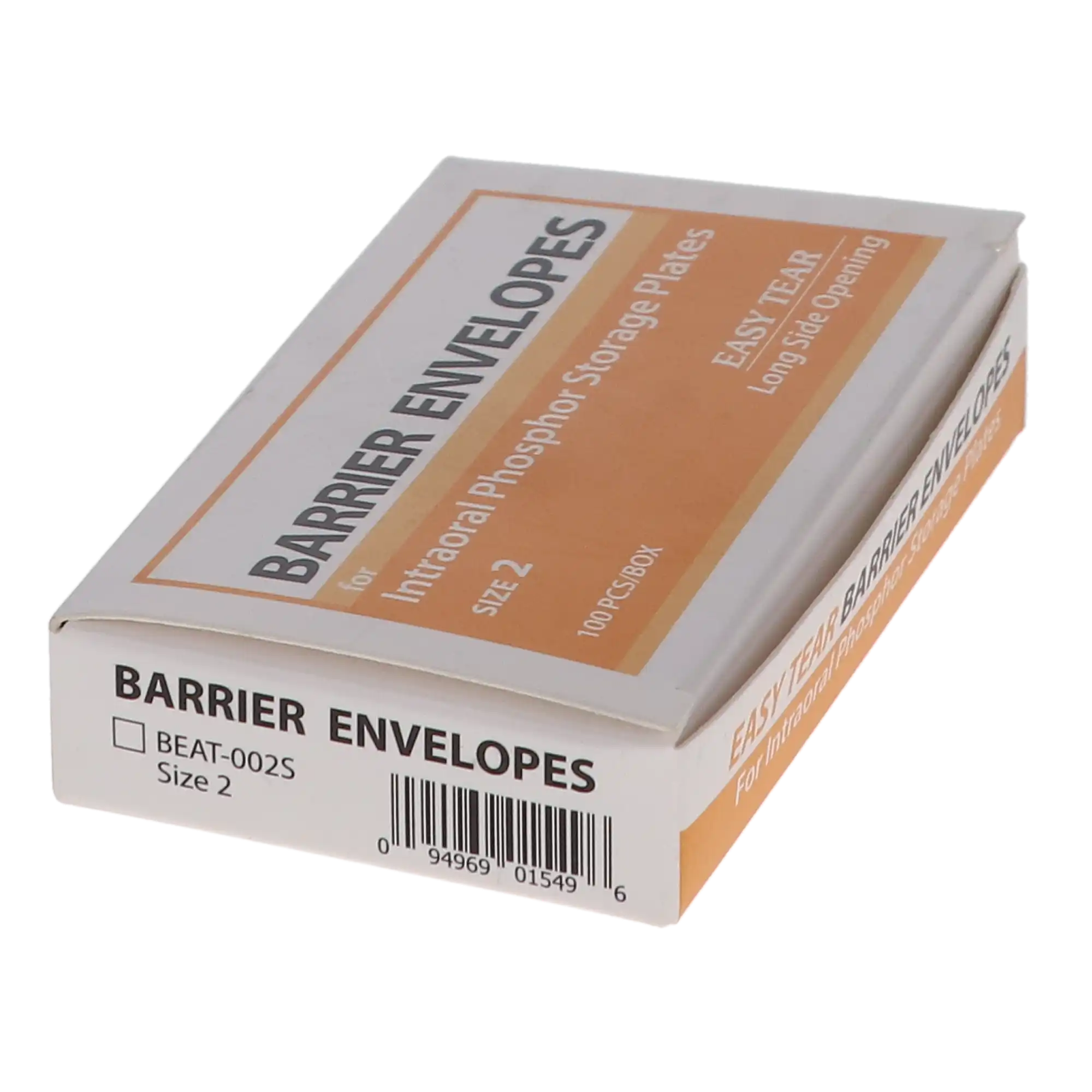 Plasdent Clear ProTection SOFT Easy-Tear Barrier Envelopes, Long-Side Loading, Size 2, 100/Box, BEAT-002S thumbnail 7