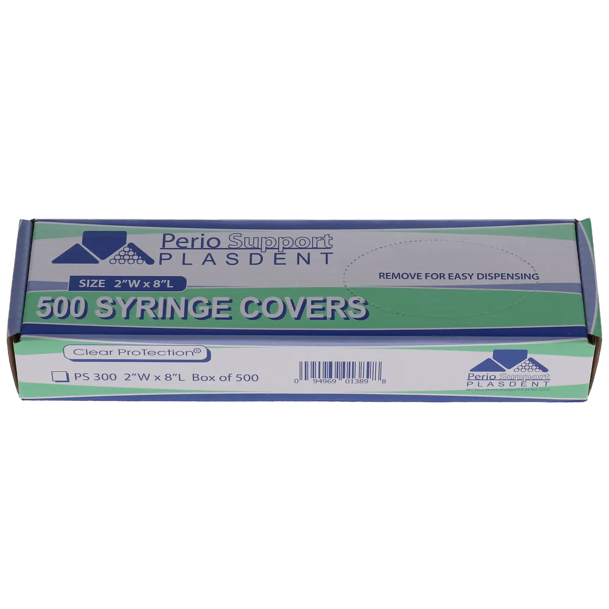 Plasdent Air/Water Syringe Covers, 2" x 8", Clear Plastic, 500/Pk, PS300 thumbnail 6