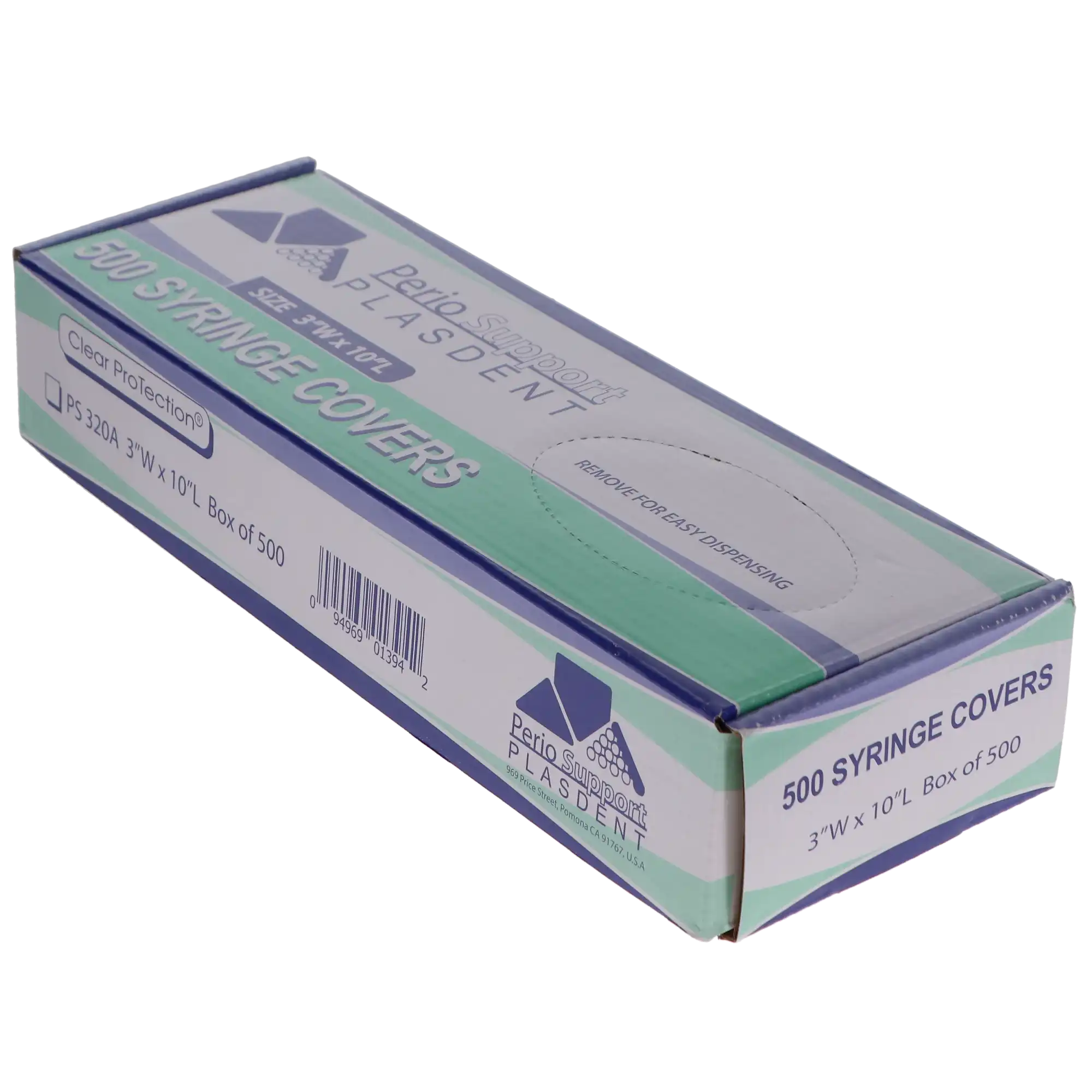 Plasdent Air/Water Syringe Covers, Clear Plastic, 3" x 10", 500/Pk, PS320A thumbnail 5