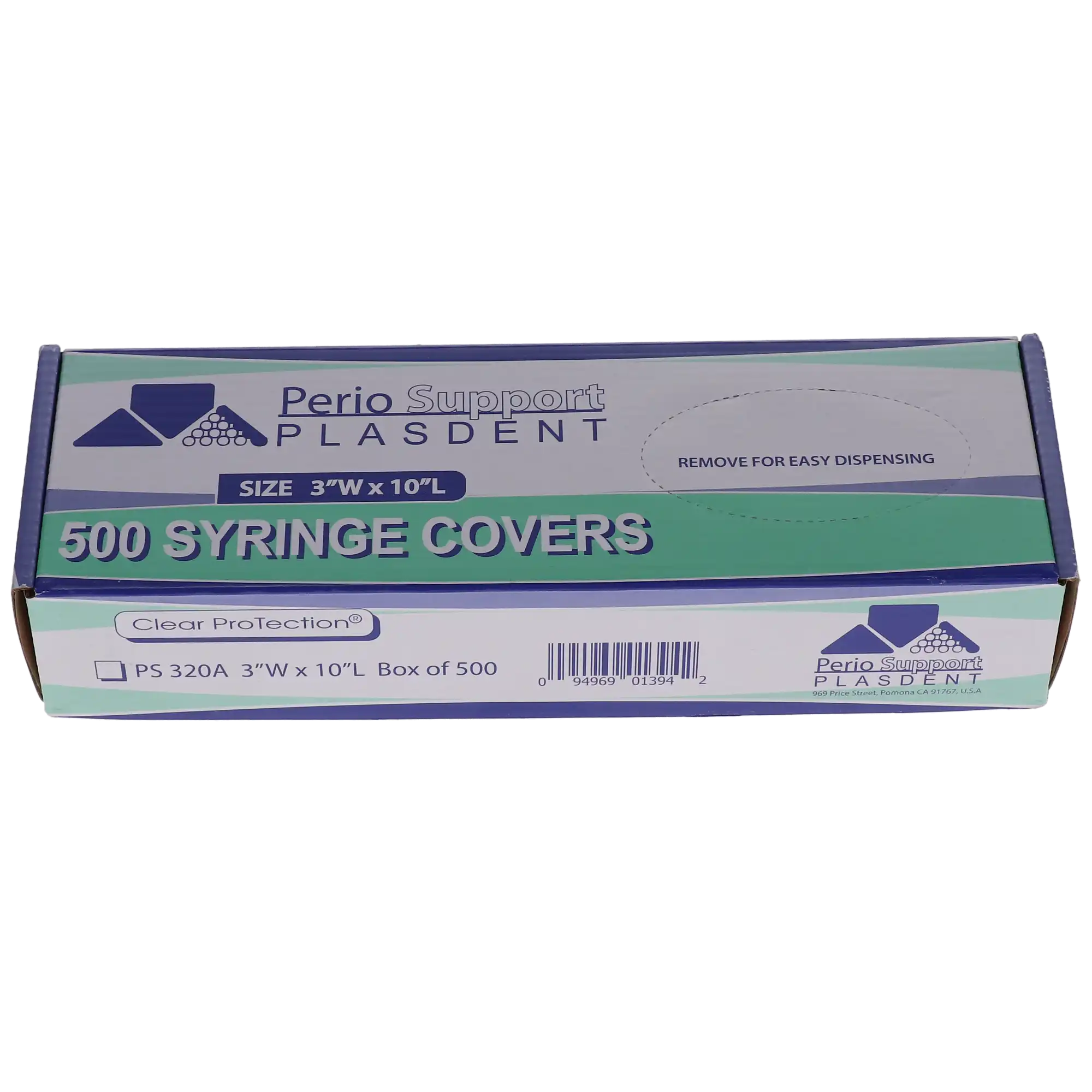 Plasdent Air/Water Syringe Covers, Clear Plastic, 3" x 10", 500/Pk, PS320A thumbnail 6