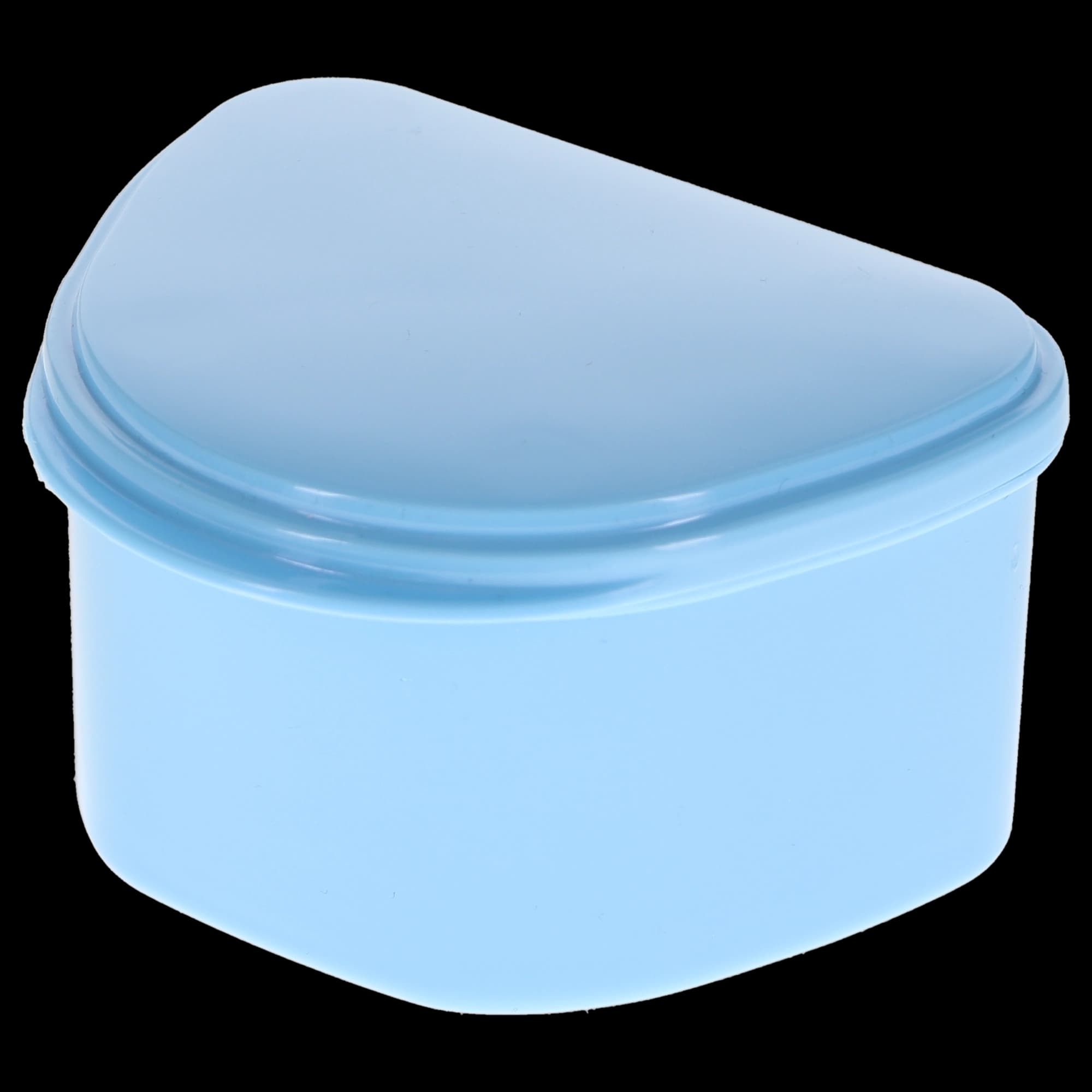 Plasdent Classic Denture Bath with Rinsing Basket, One-Touch Lid, Assorted Colors, 12/Box, 200BTH-A thumbnail 4