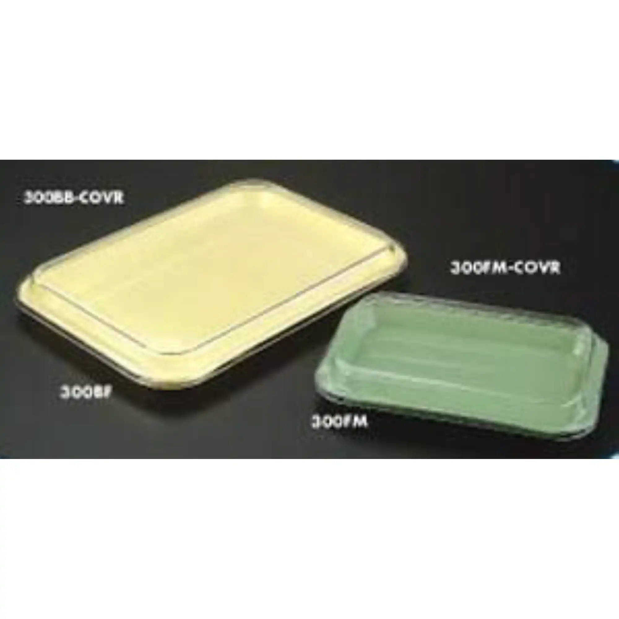 Plasdent Mini Tray Cover, Flat, Size F - Clear, 300FM-COVR - Plasdent - Clear Cover For Tray Size F, 300FM-COVR - Image 1