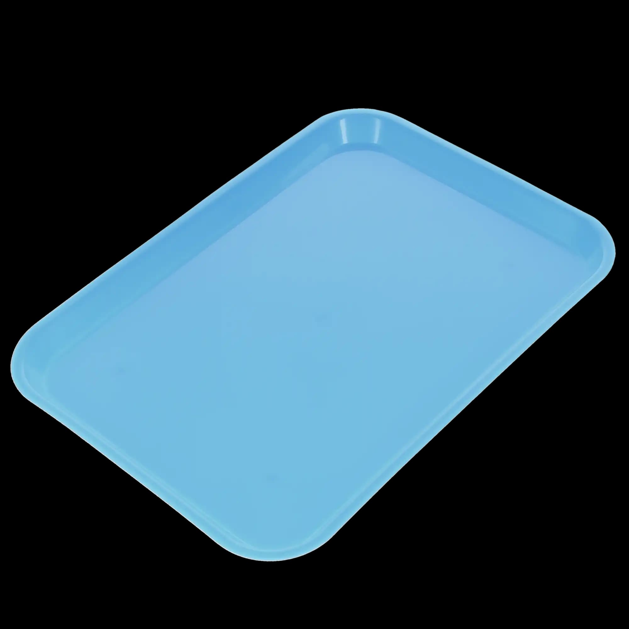 Plasdent Set-Up Flat Tray, Size B (Ritter), Blue, 13-1/2" x 9-5/8" x 7/8", 1/Pk, 300BF-2 thumbnail 4