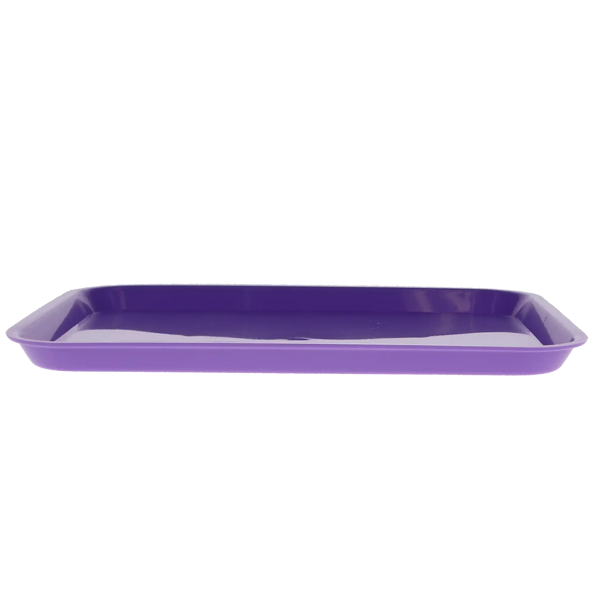 Plasdent Set-Up Plastic Flat Tray, Size B, Neon Purple, 13-1/2" x 9-5/8" x 7/8", Autoclavable, 1/Pk, 300BFS-10 thumbnail 2