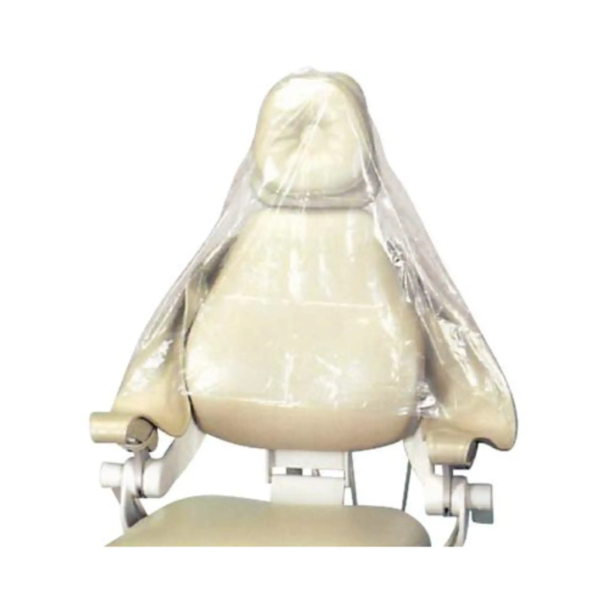 Plasdent Half Chair Covers, Clear Plastic, 27.5" x 24", 225/Box, PS3800 thumbnail 6