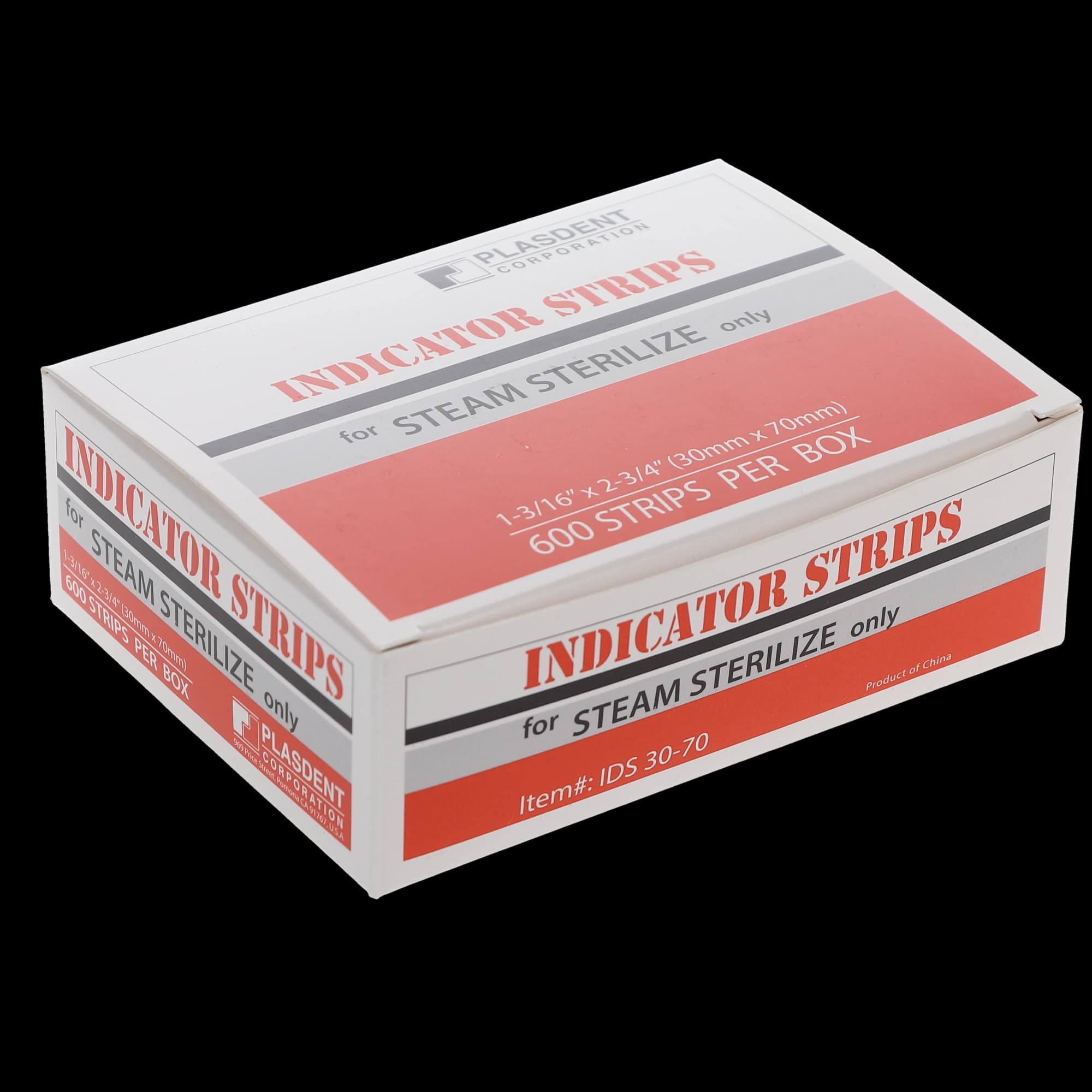 Plasdent Steam Sterilization Indicator Strips, Type 4, 1-3/16" x 2-3/4", Blue to Black, 600/Box, IDS30-70 thumbnail 6