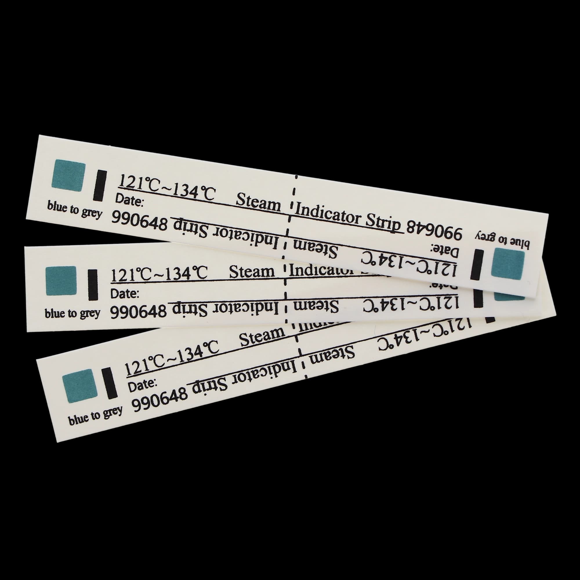 Plasdent Steam Sterilization Indicator Strips, Type 4, 1-3/16" x 2-3/4", Blue to Black, 600/Box, IDS30-70 thumbnail 2