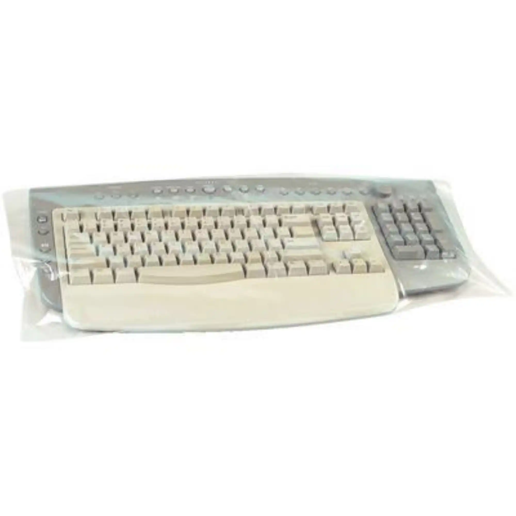 Plasdent Standard Keyboard Cover Sleeves with Cuff, 22" x 14", Clear Plastic, 250/Box, PS400 thumbnail 6