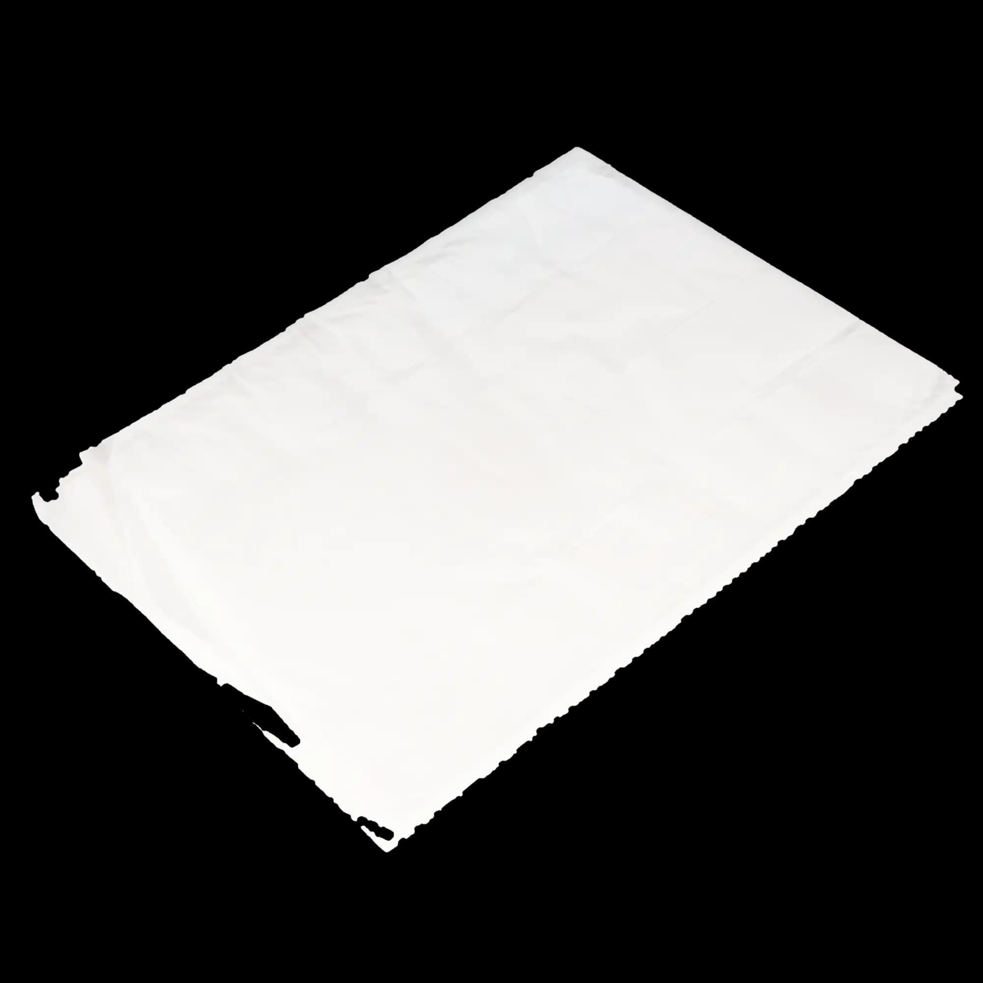 Plasdent Large Headrest Covers, Clear Plastic, Pleated, 10"L x 14"W, 250/Box, PS660 - Plasdent - Lg Plastic Headrest Cover 10"L X 14"W, Box Of 250, PS660 - Image 1