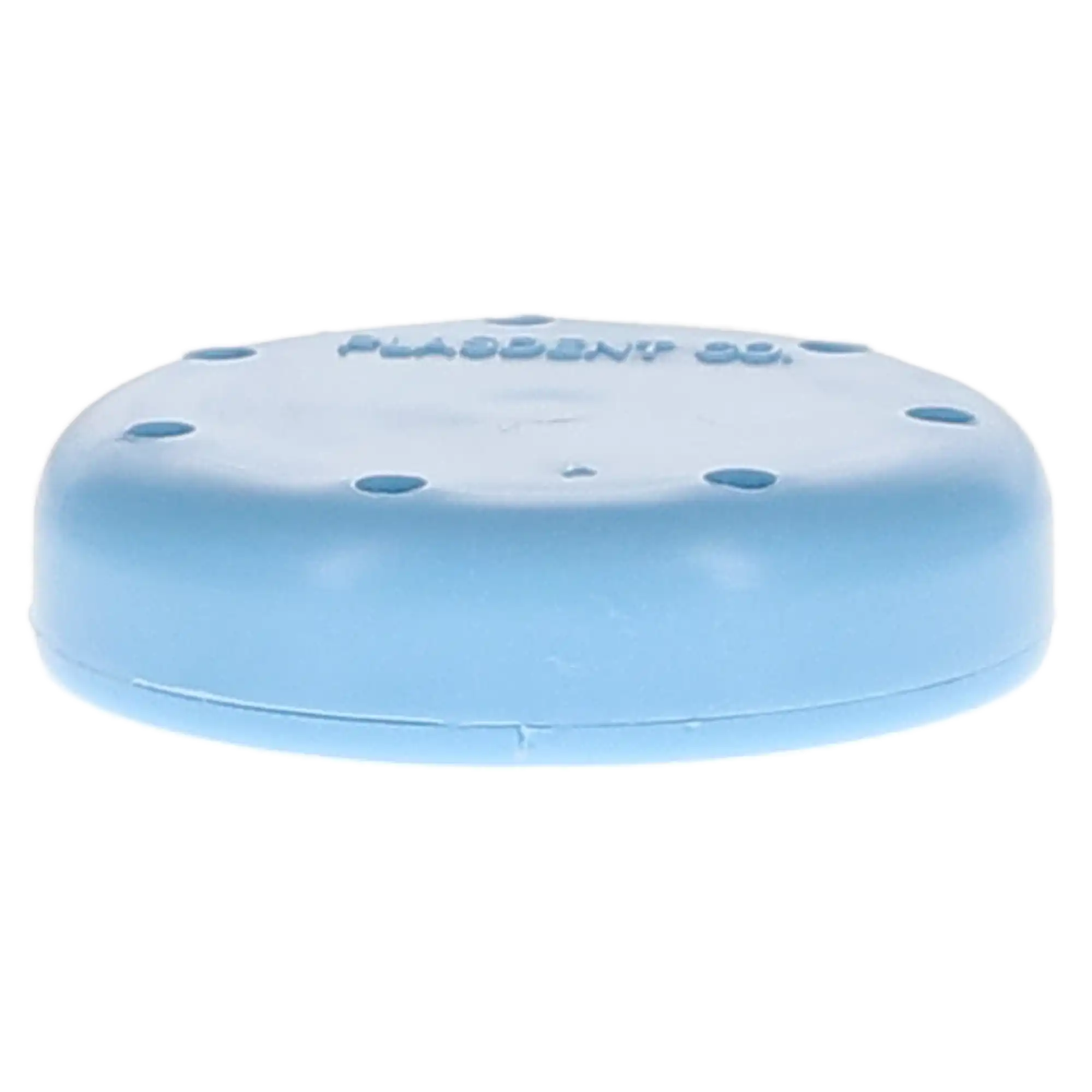Plasdent Magnetic Bur Block, Small Round, 7-Bur Capacity, Blue, 1-5/8" Diameter, 1/Pk, 400BS-2 - Magnetic Bur Block, 7 Burs Capacity, Small Round, 1 5/8", Blue, 1/Pk, 400BS-2 - Image 1