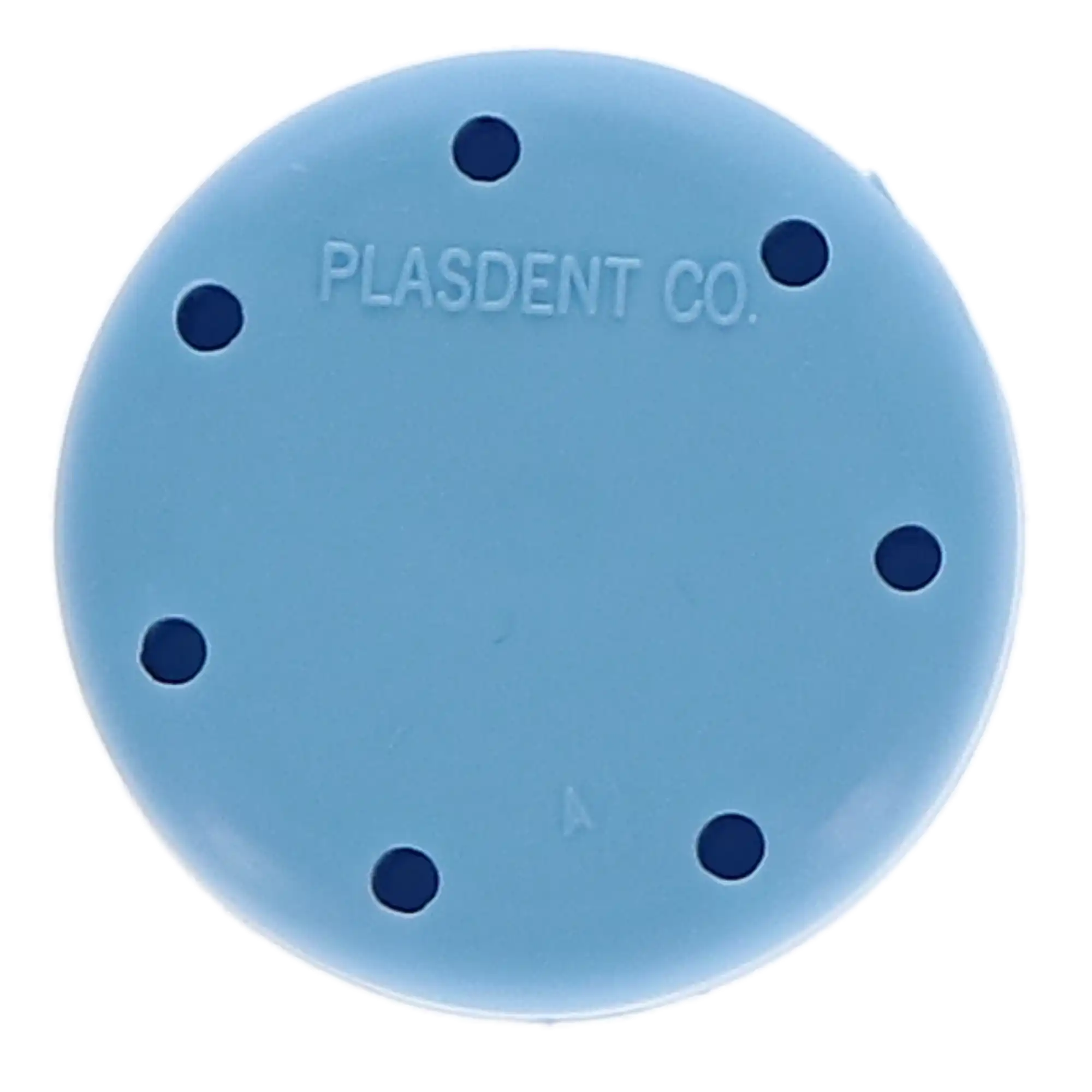 Plasdent Magnetic Bur Block, Small Round, 7-Bur Capacity, Blue, 1-5/8" Diameter, 1/Pk, 400BS-2 thumbnail 5