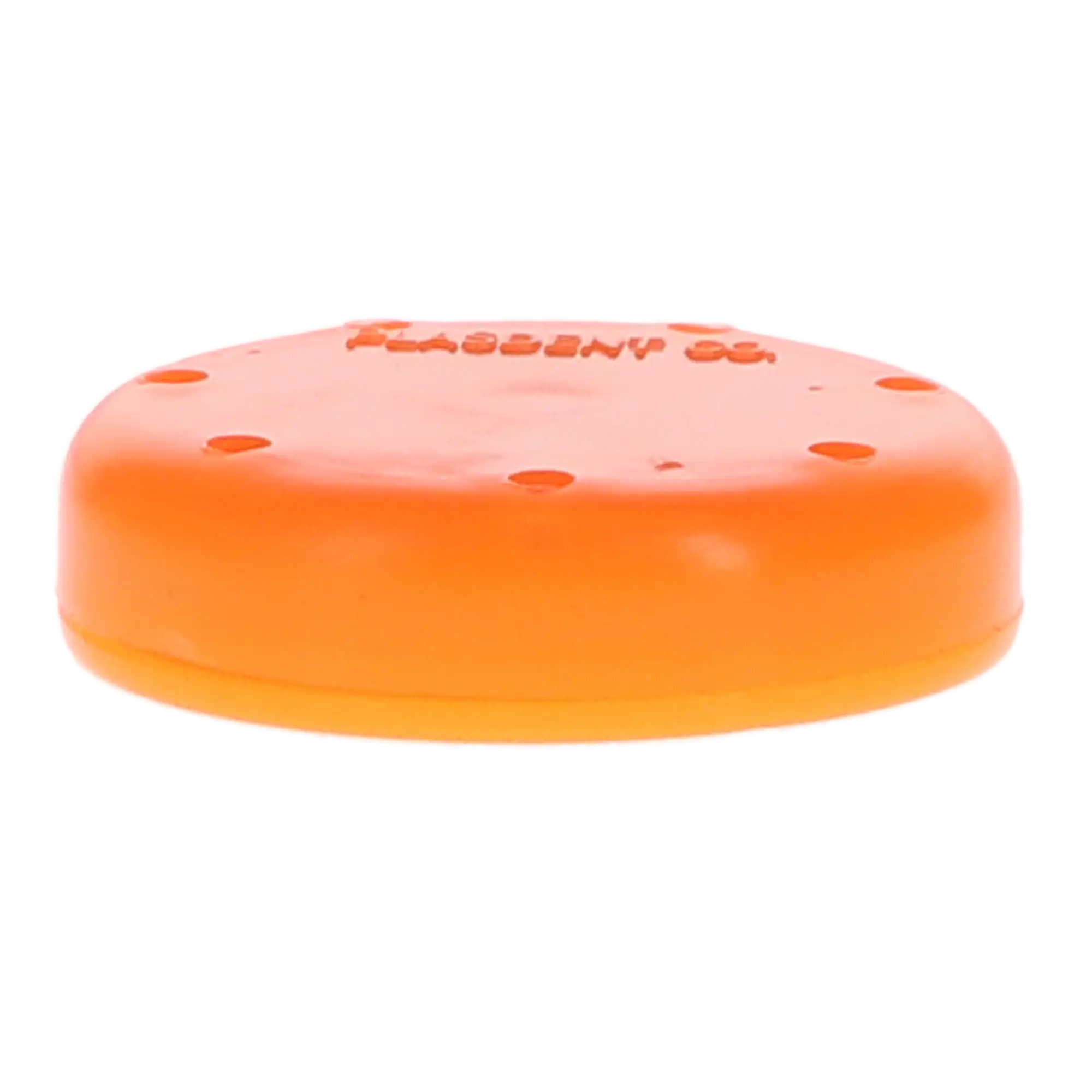 Plasdent Small Round Magnetic Bur Block, 7-Hole, Neon Tangerine, 1/Pk, 400BS-S12 thumbnail 2