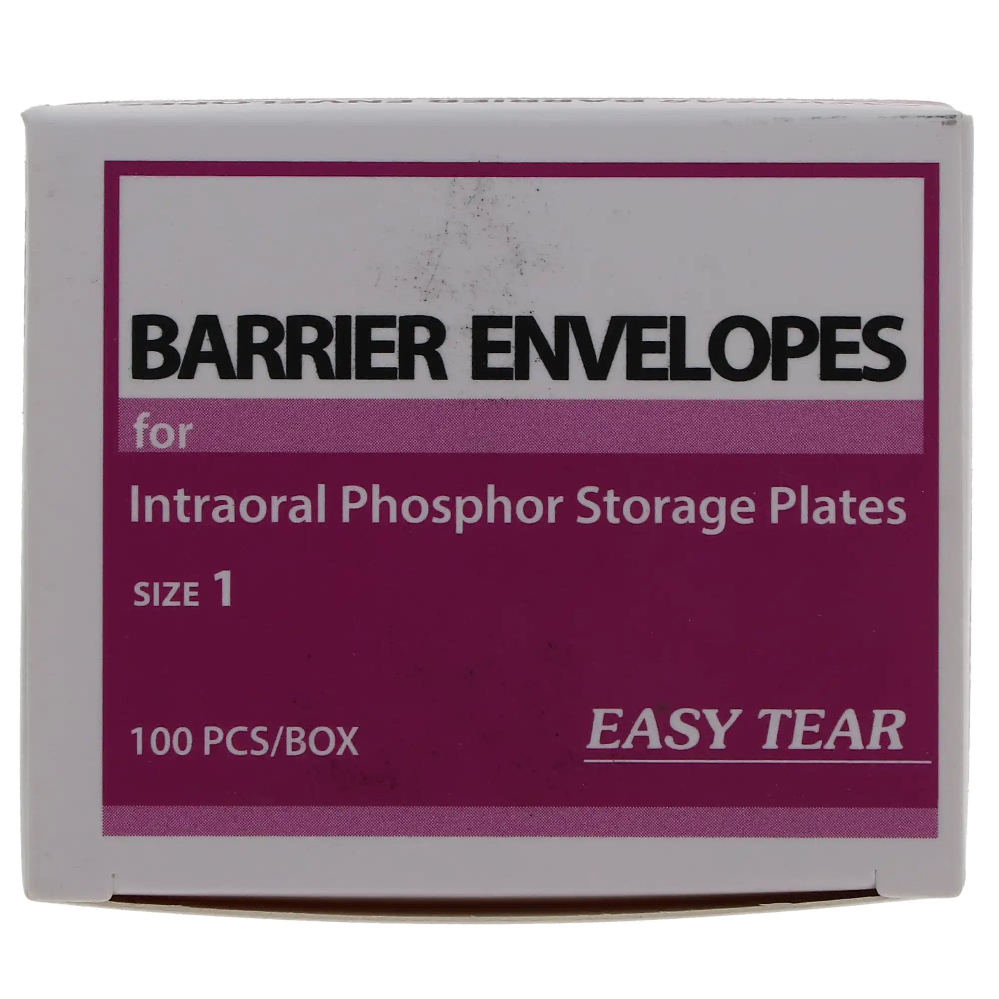 Plasdent Clear ProTection SOFT Easy-Tear Phosphor Plate Barrier Envelopes, Short Side Load, Size #1, 100/Box, BE-001S thumbnail 5