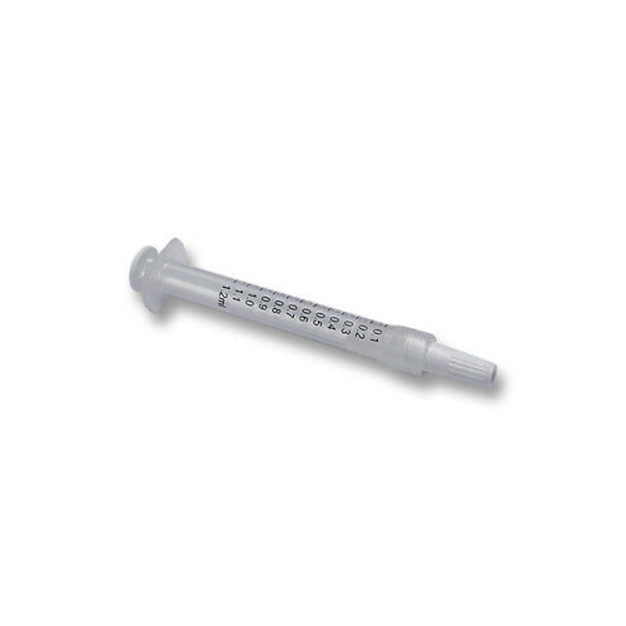Vista Apex Luer Lock Syringes, 1.2 cc, 100/Box, 316002 thumbnail 6