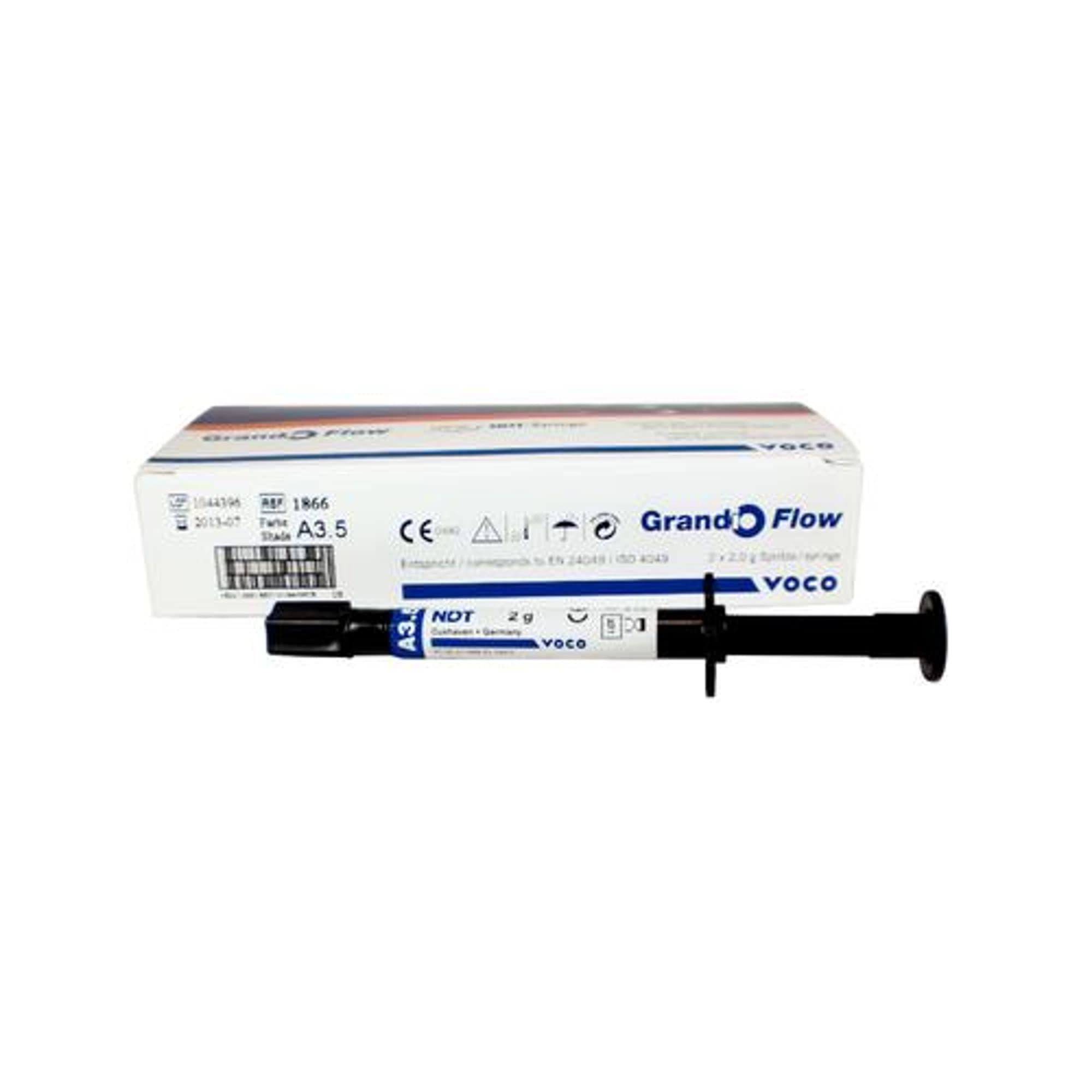 Grandio Flow Universal Flowable Composite Restorative, Light-Cure, Syringe Refill, 2 g, Shade A3.5, 2/Pk, 1866 thumbnail 8