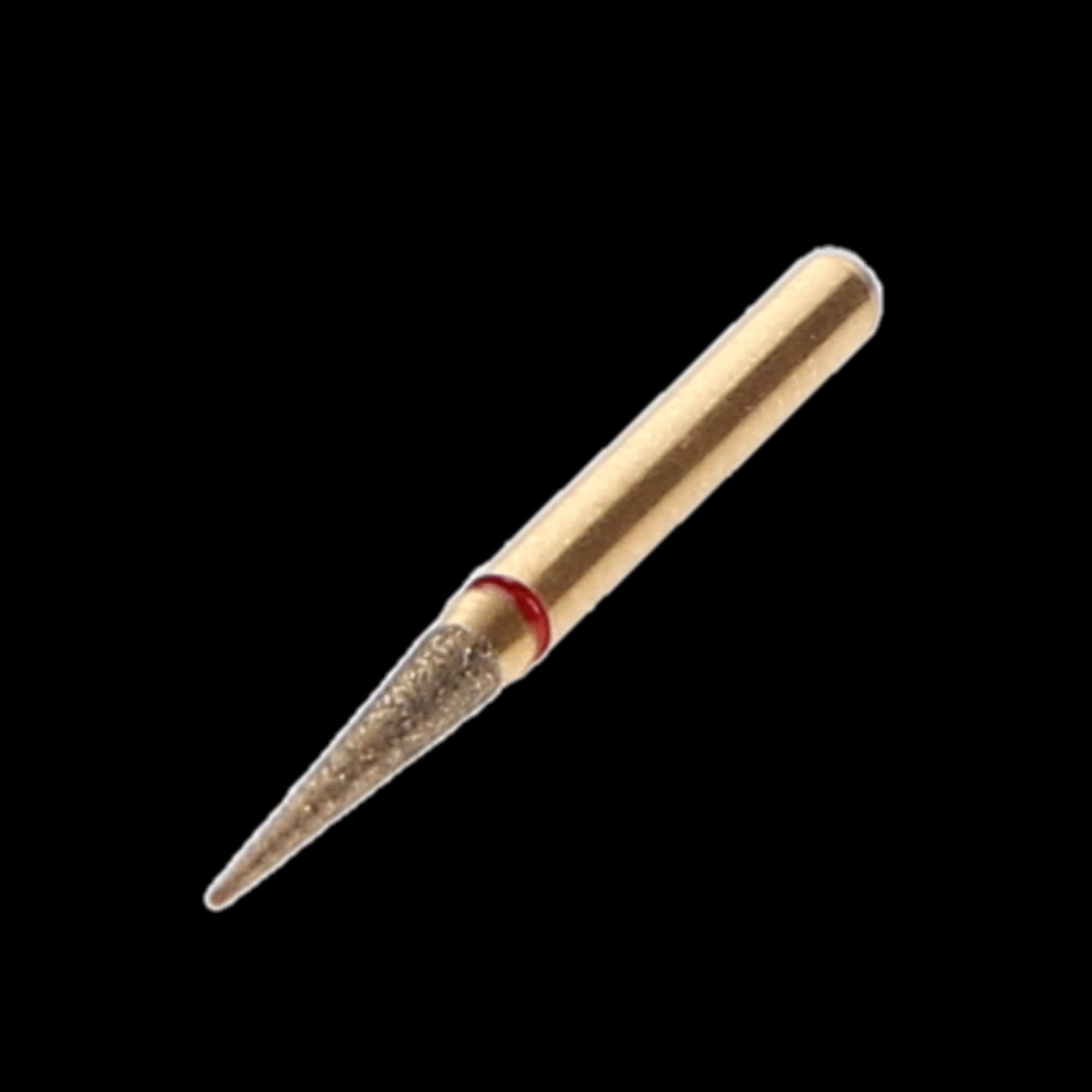Alpen Multilayer Diamond Bur, FG, Flame/Needle Shape, #858, 1.4 mm, Fine Grit, Red, 5/Pk, R858F014FG thumbnail 3