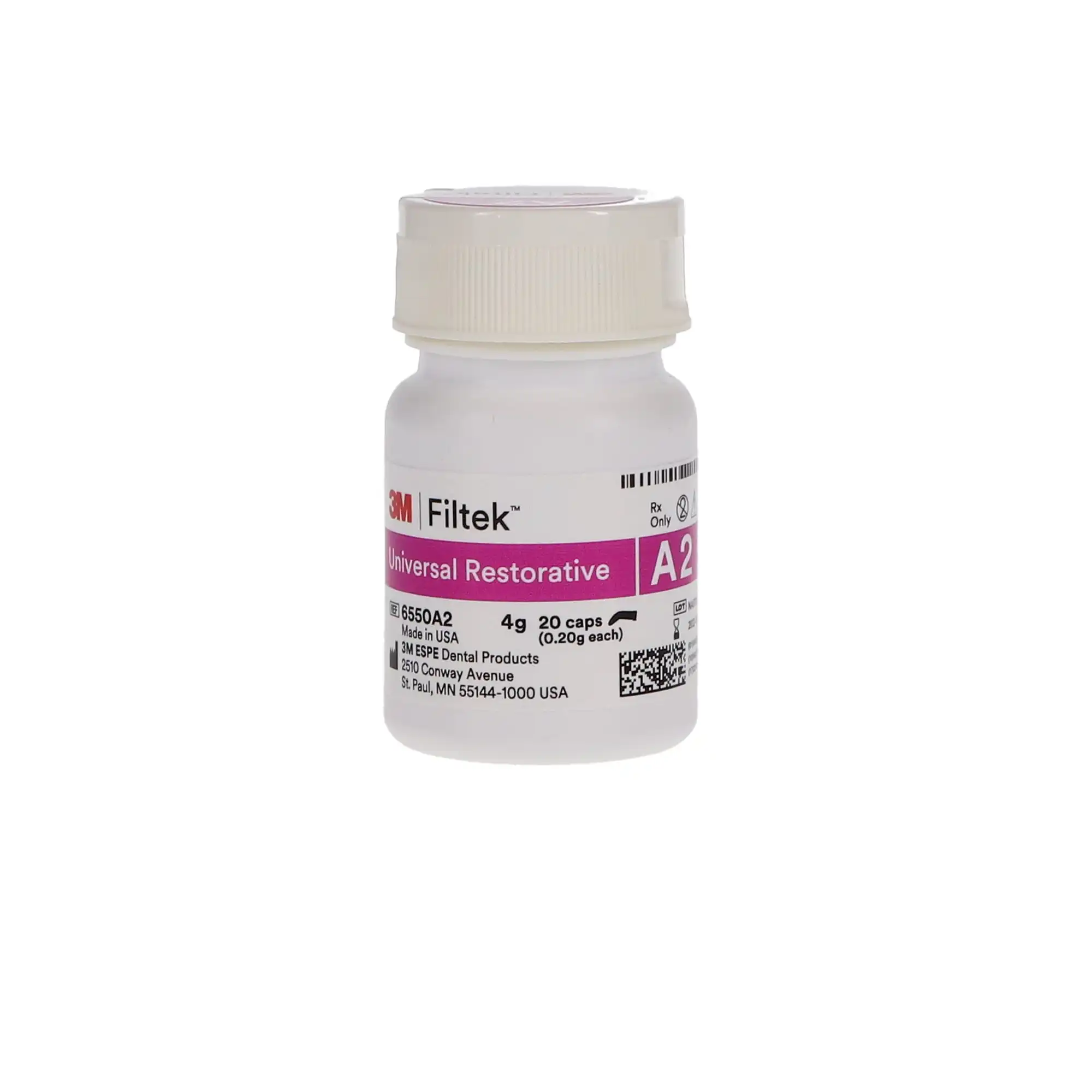 3M Filtek Universal Restorative A2 Capsules, 0.2 g, 20/Pk, 6550A2 thumbnail 4