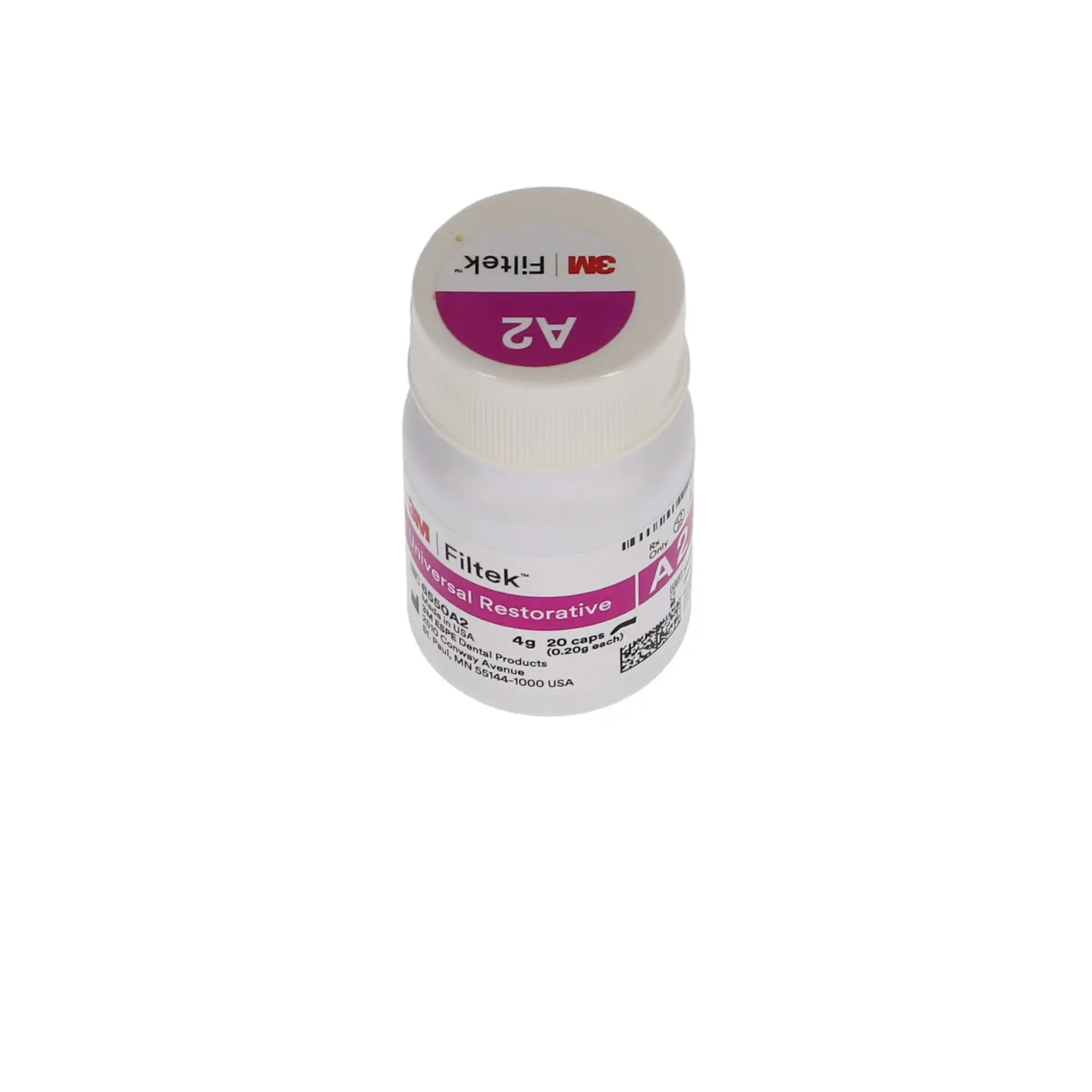 3M Filtek Universal Restorative A2 Capsules, 0.2 g, 20/Pk, 6550A2 thumbnail 5