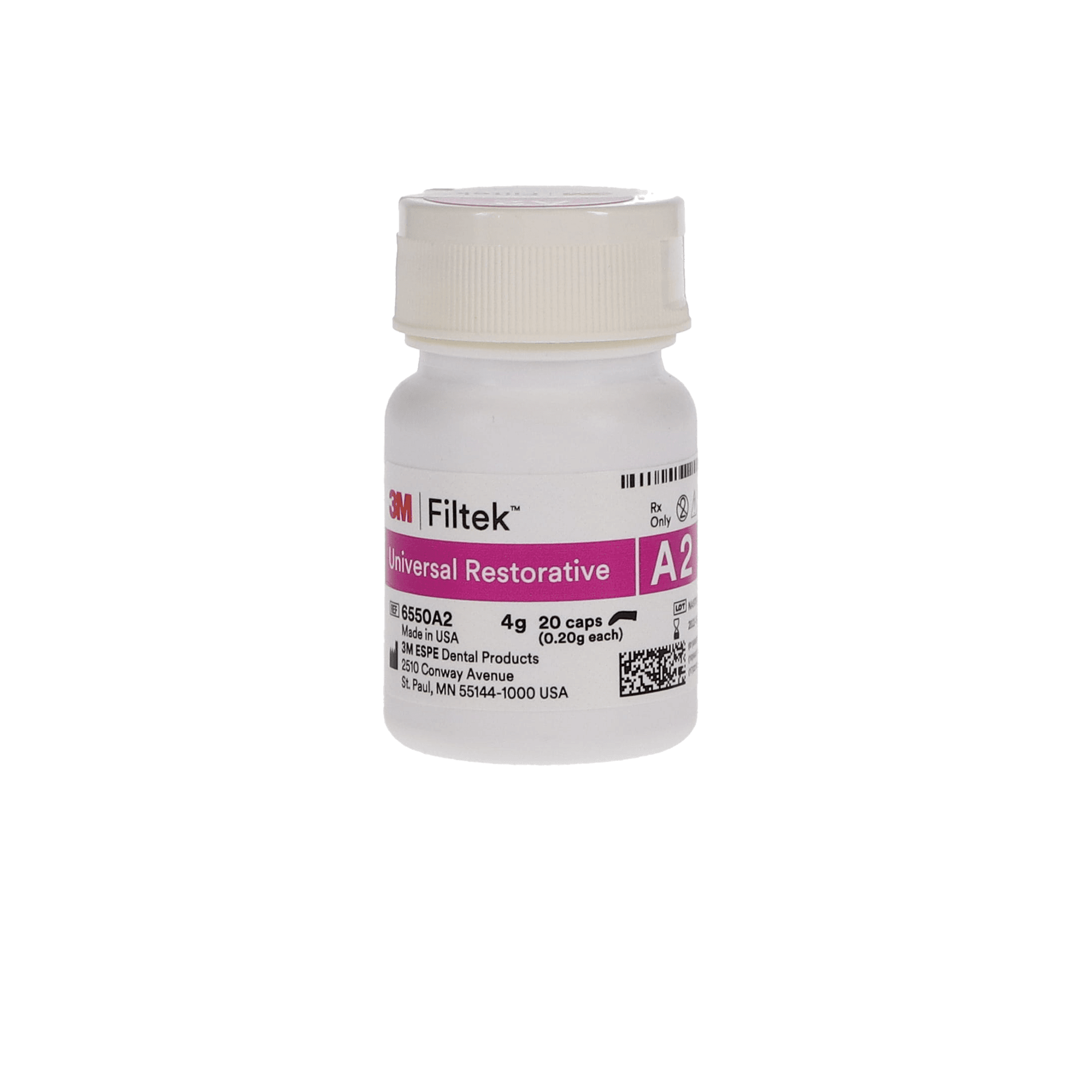 3M Filtek Universal Restorative A2 Capsules, 0.2 g, 20/Pk, 6550A2 thumbnail 8
