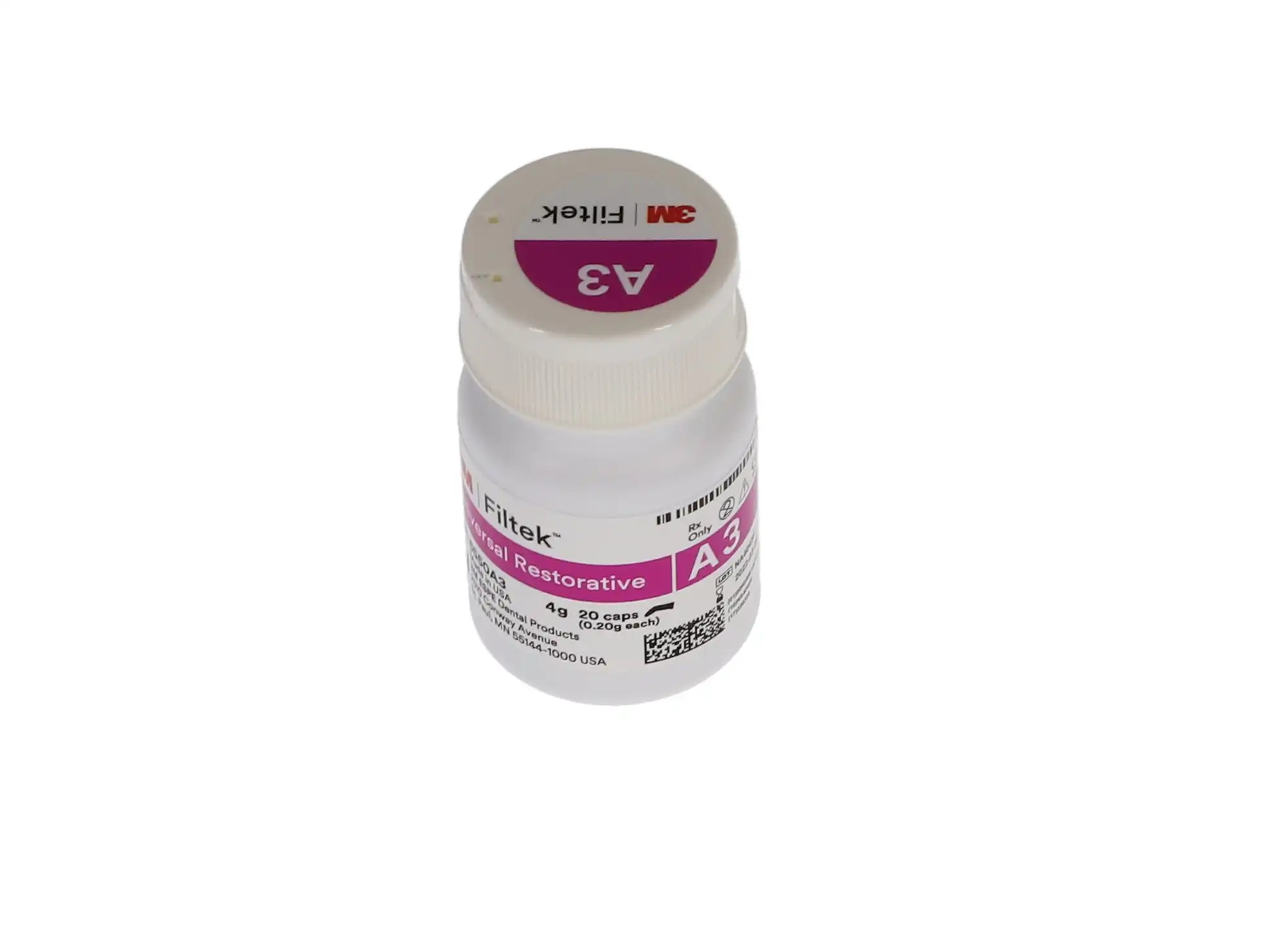 3M Filtek Universal Restorative Capsules, Shade A3, 0.2 g, 20/Pk, 6550A3 thumbnail 6
