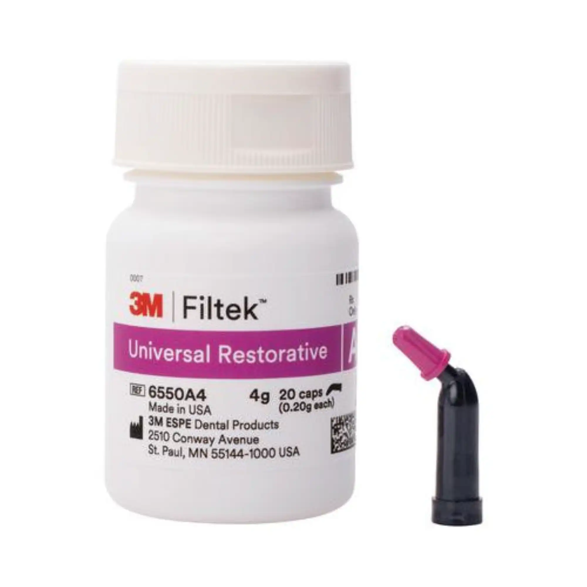 3M Filtek Universal Restorative Capsules, Shade A4, 0.2 g, 20/Pk, 6550A4 thumbnail 4