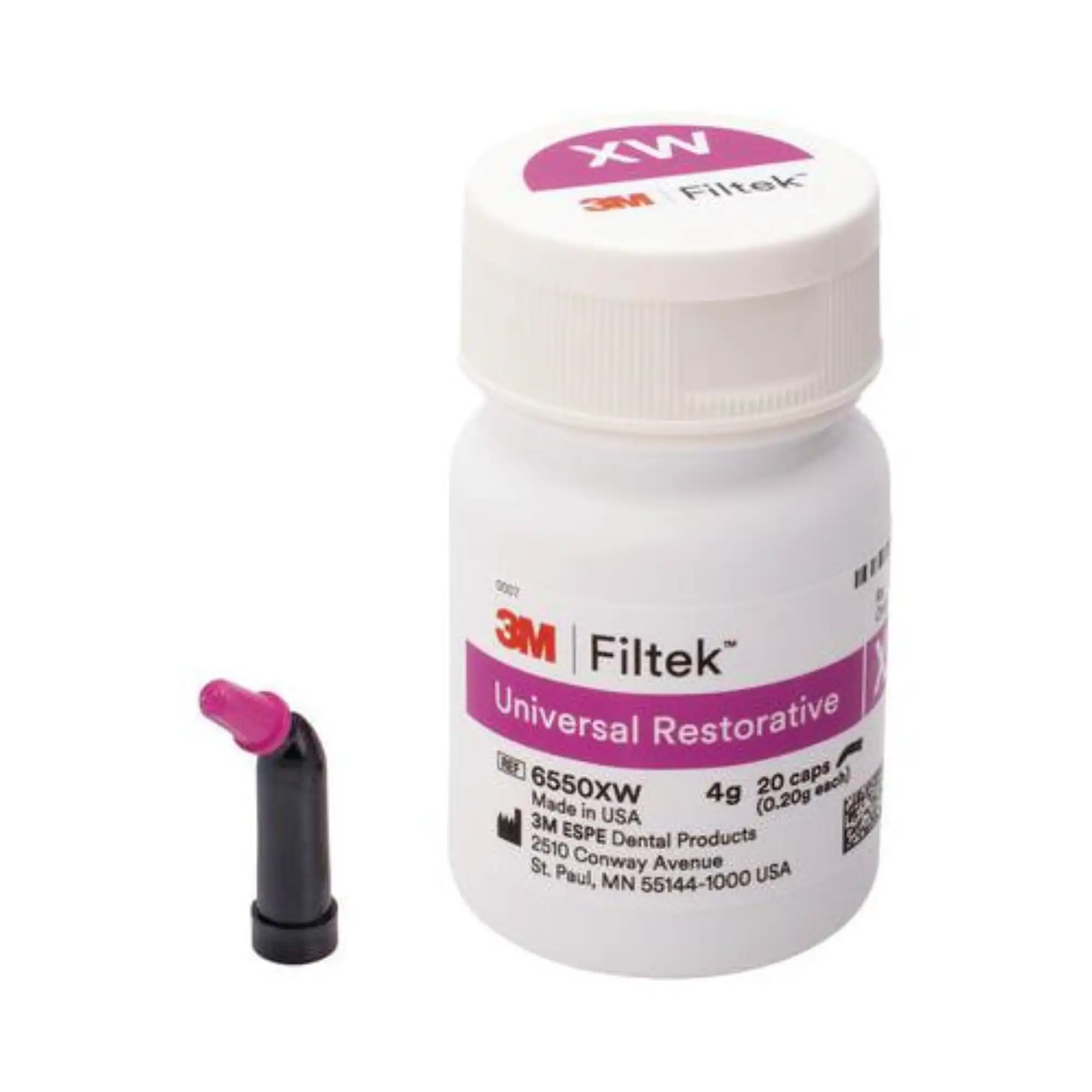 3M Filtek Universal Restorative Capsules, Extra White (XW), 0.2 g, 20/Pk, 6550XW thumbnail 4