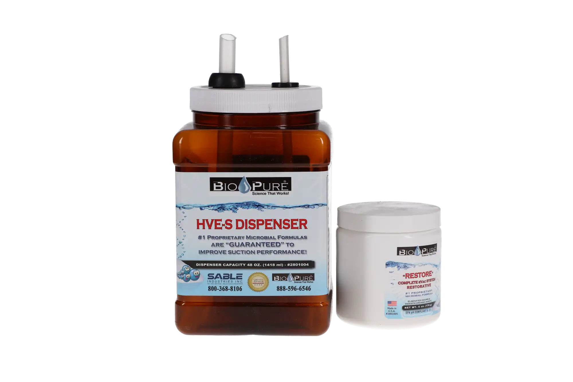 Bio-Pure eVac System Restore Kit, Powder, 6 oz Jar with Dispenser, 1/Pk, 2801101 thumbnail 14
