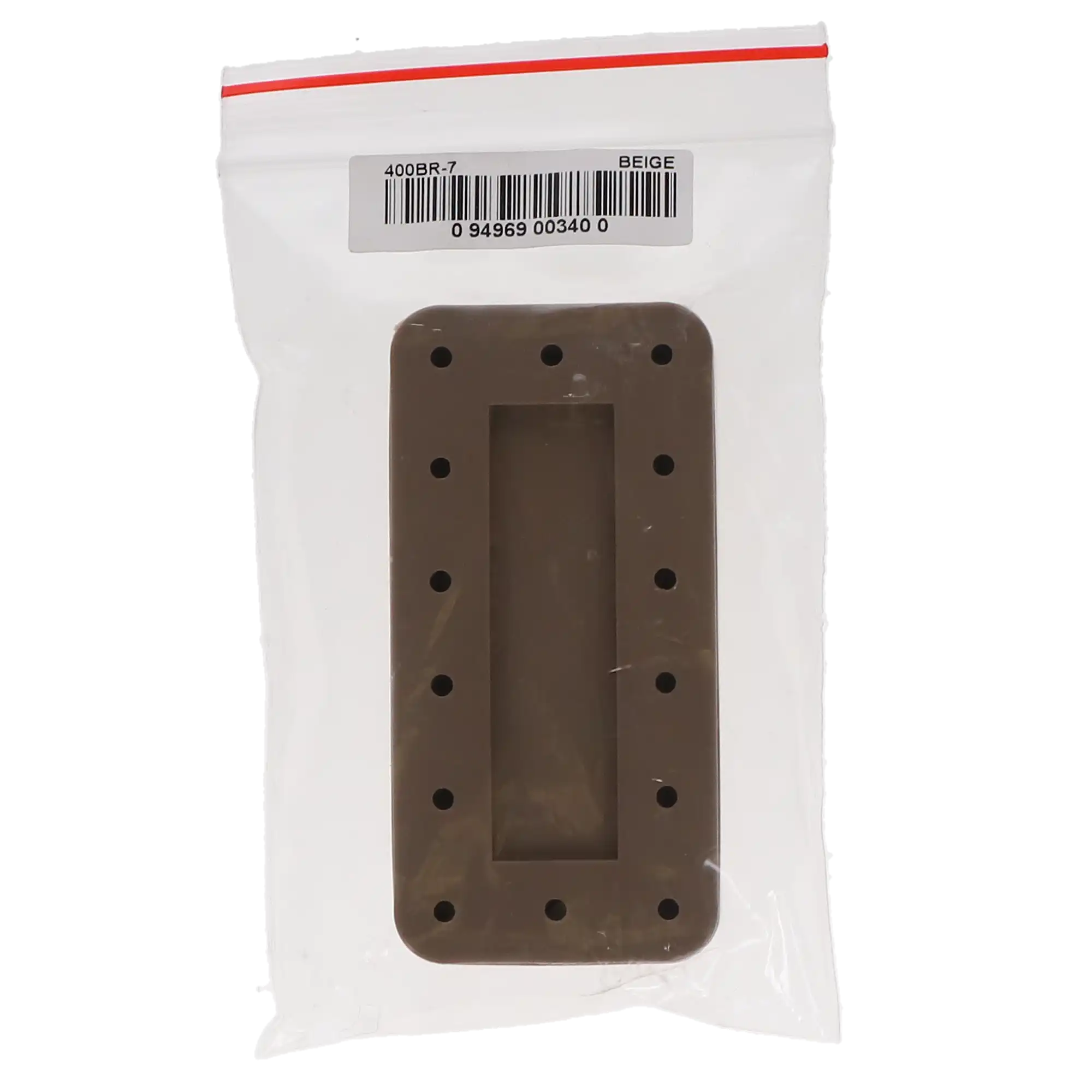 Plasdent Magnetic Bur Block, 14-Hole, Rectangular, Beige, 1/Pk, 400BR-7 thumbnail 4