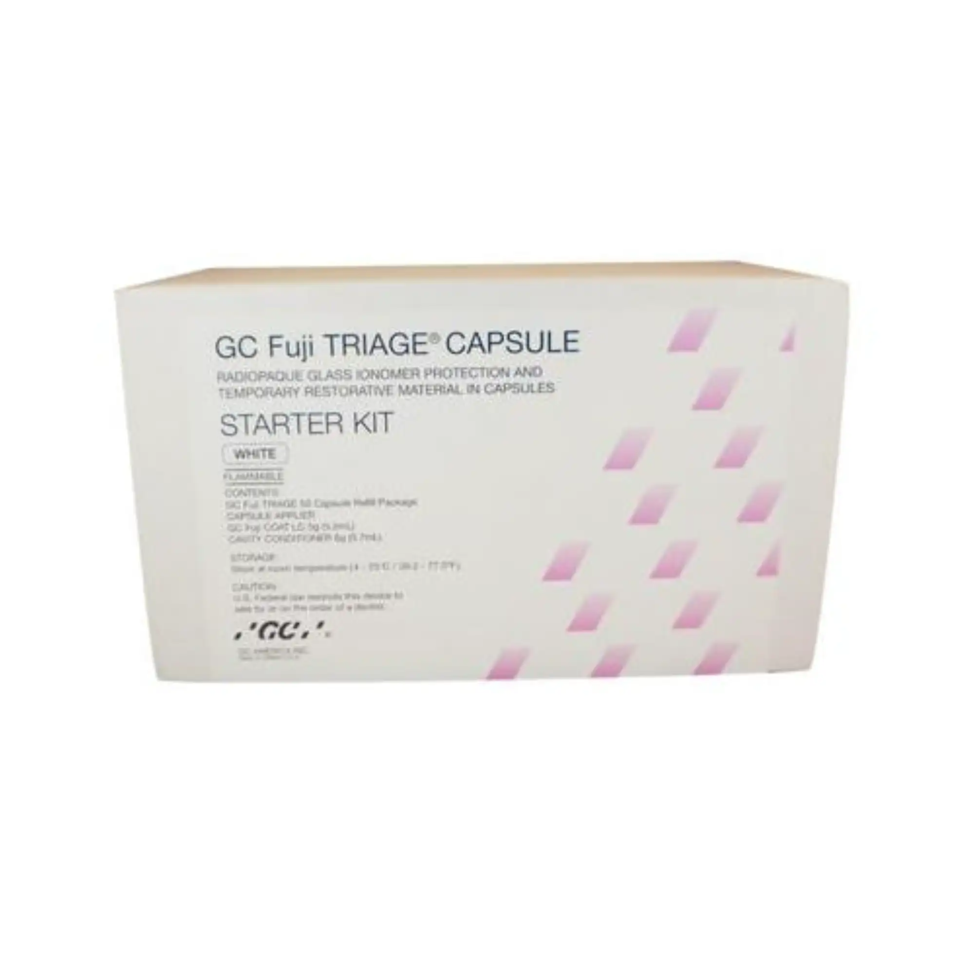 GC Fuji TRIAGE White Capsules Starter Kit - Self-Adhesive Radiopaque Glass Ionomer Sealant, 50 Capsules, 439991 thumbnail 3
