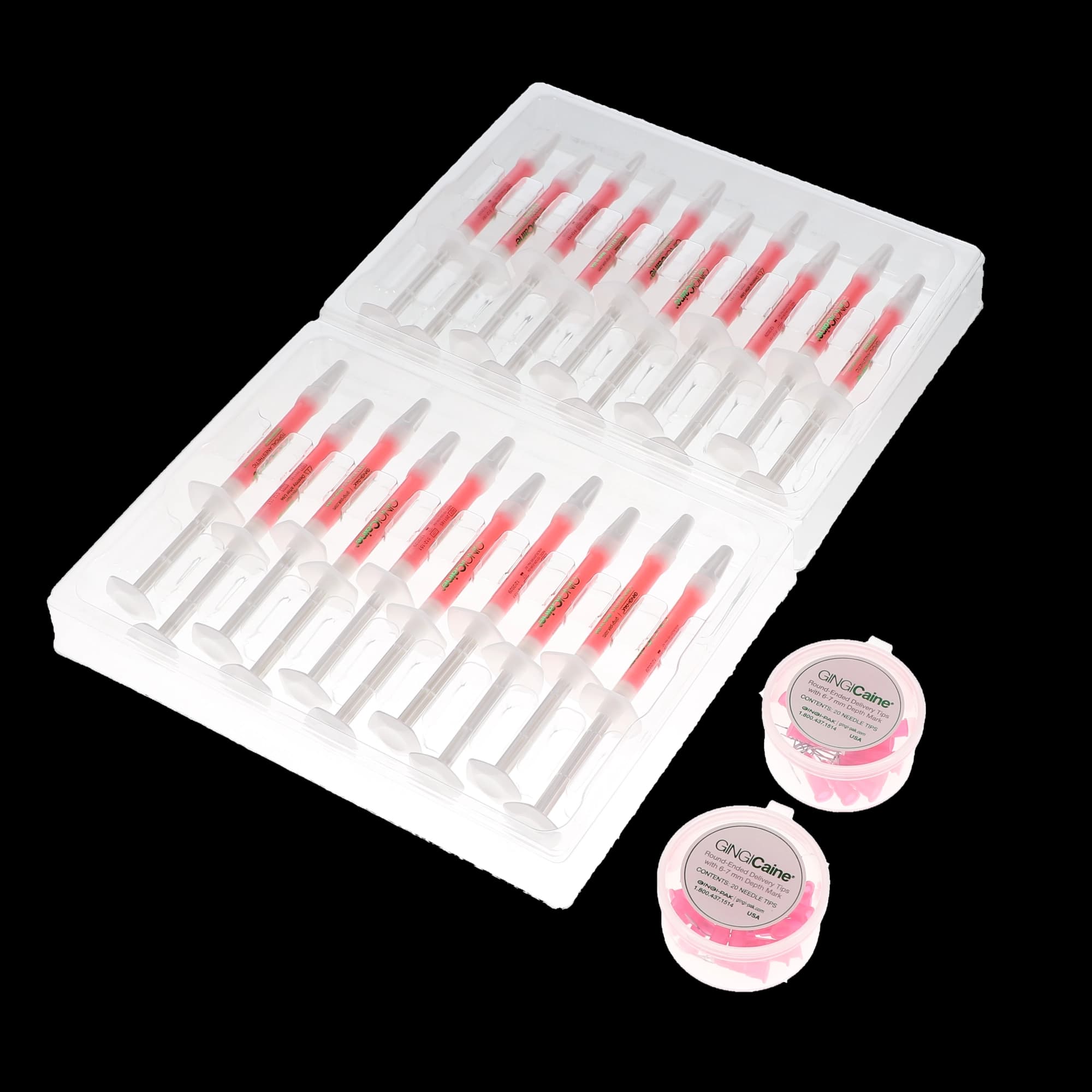 GINGICaine Topical Anesthetic Gel Syringe Kit, Strawberry, 20% Benzocaine, 1.2 mL, 20/Pk, 20118S thumbnail 9