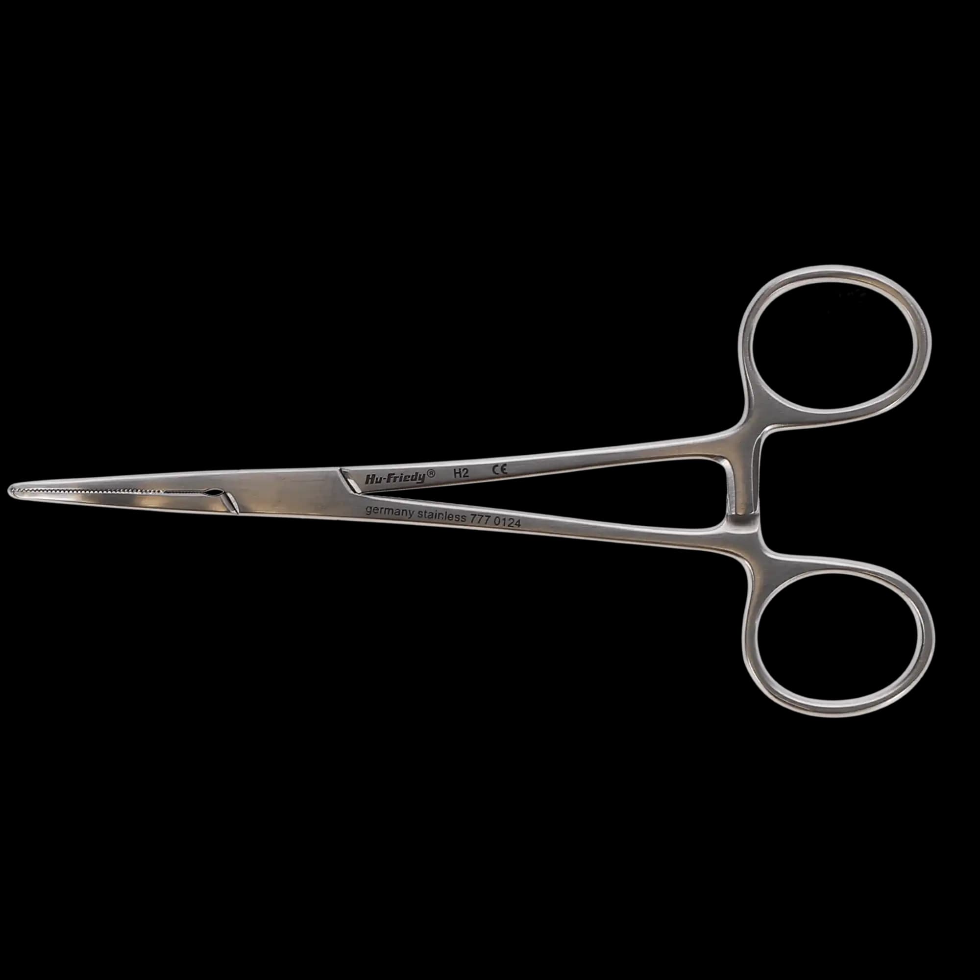 Hu-Friedy Kelly Hemostat, Curved, #2, 5-1/2", Stainless Steel, H2 thumbnail 6