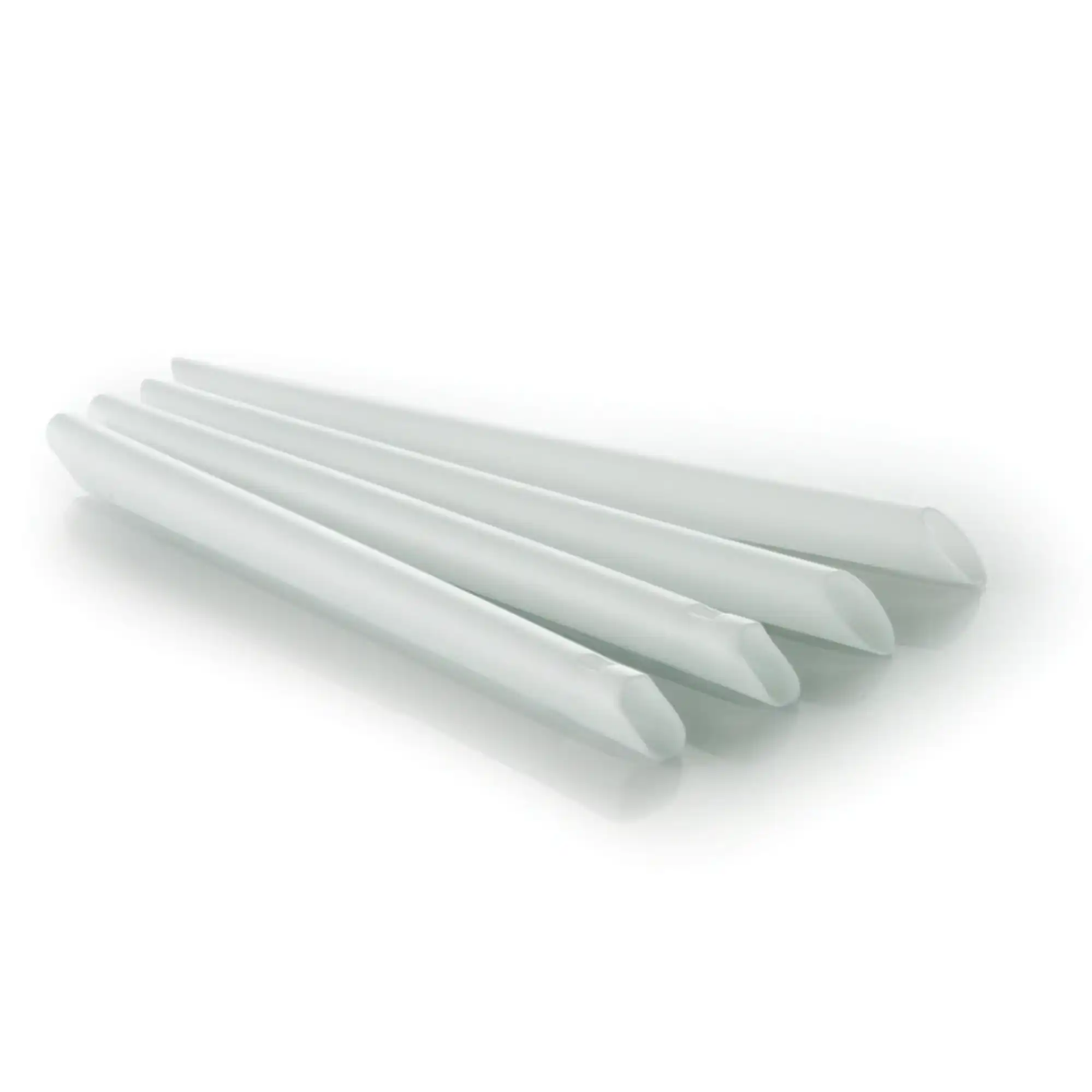 Medicom High-Volume Evacuator Tips, Vented, S-Shape, White, 50/Pk, 510 - High-Volume Evacuator Tips, White, 50/Pk, 510 - Image 1